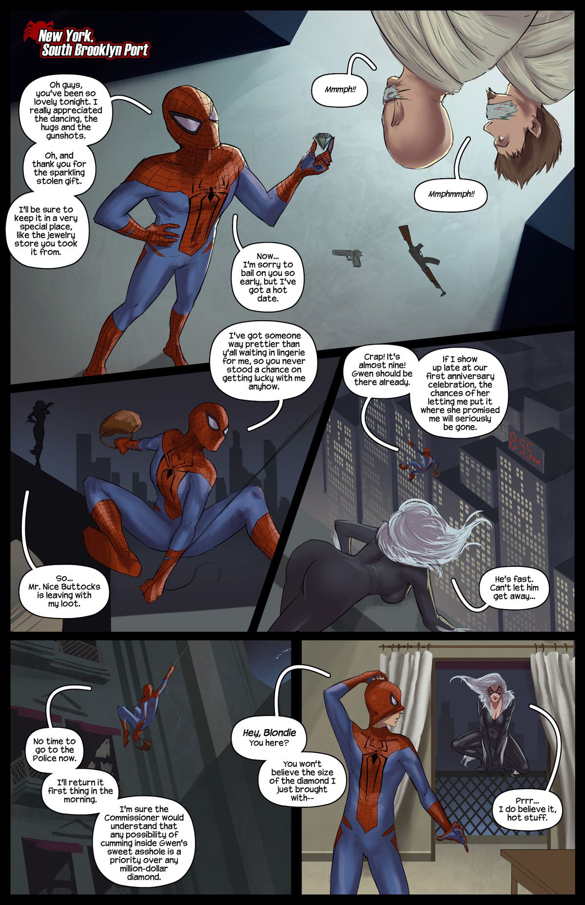 Nine Shades Of Black Cat (Spider-Man) [Tracy Scops] 1 . Nine Shades Of Black Cat - Chapter 1 (Spider-Man) [Tracy Scops] – page 3