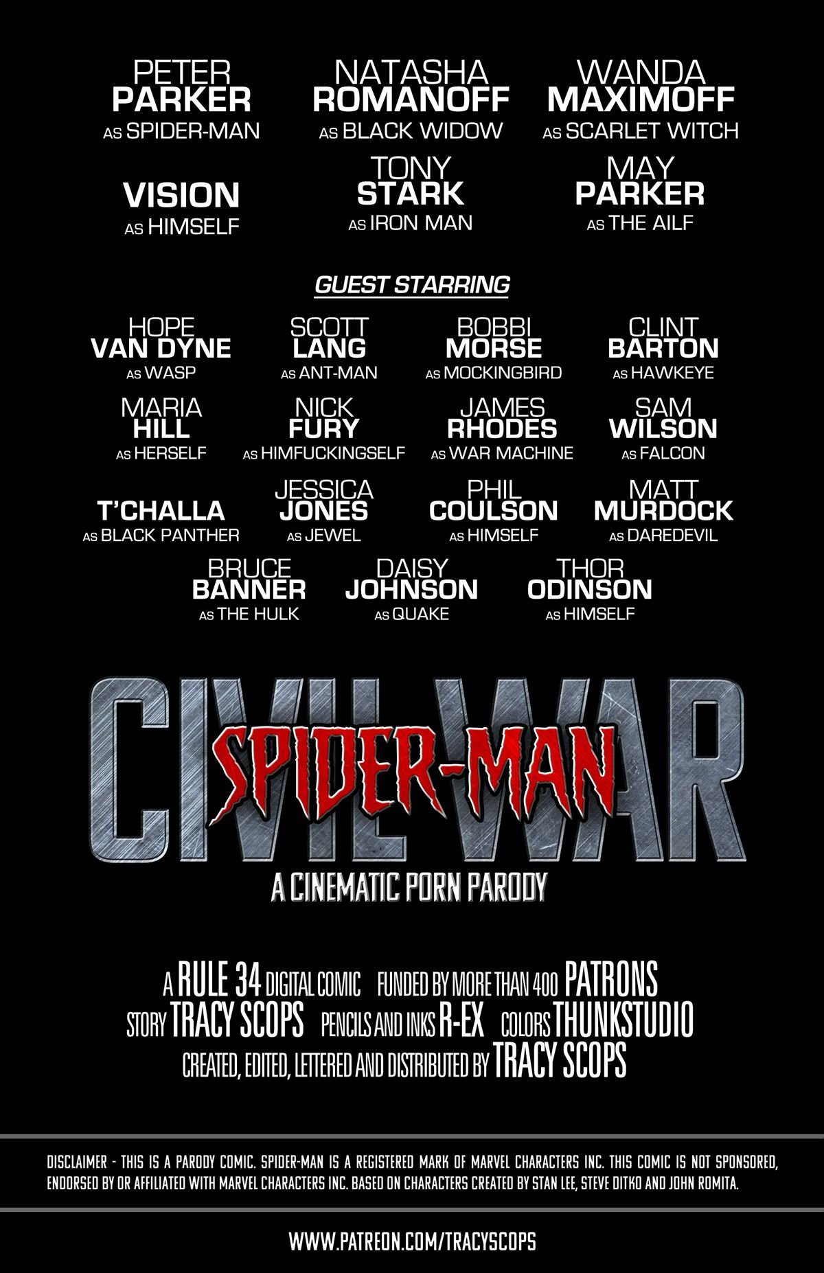 Civil War (Spider-Man , The Avengers) [Tracy Scops] 1 . Civil War  - Chapter 1 (Spider-Man , The Avengers) [Tracy Scops] – page 2