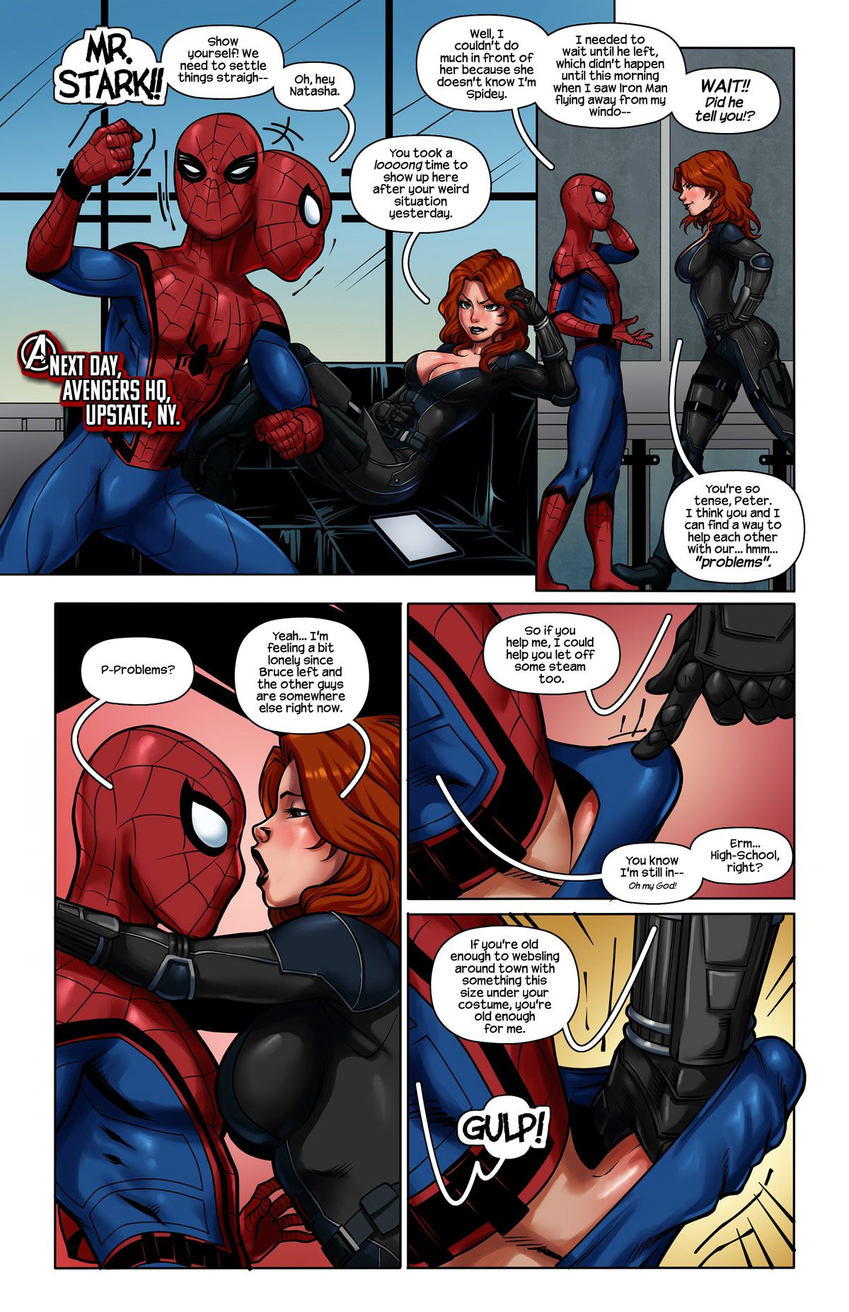 Civil War (Spider-Man , The Avengers) [Tracy Scops] 1 . Civil War  - Chapter 1 (Spider-Man , The Avengers) [Tracy Scops] – page 4
