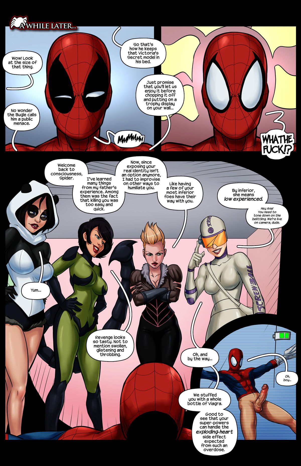Civil Whore (Spider-Man) [Tracy Scops] 1 . Civil Whore - Chapter 1 (Spider-Man) [Tracy Scops] – page 4