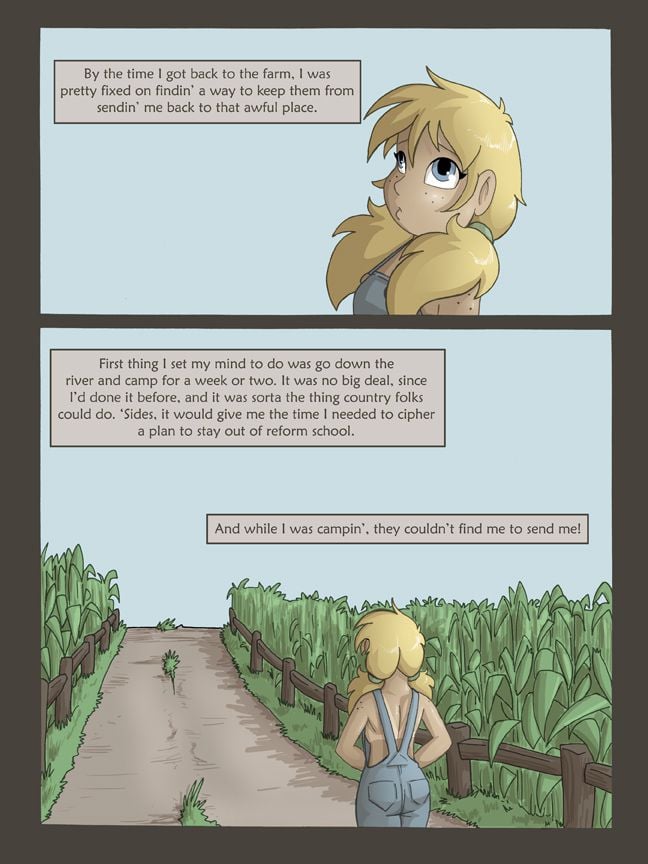 The Adventures Of Huckleberry Ann [Jay Naylor] 1 . The Adventures Of Huckleberry Ann - Chapter 1 [Jay Naylor] – page 13
