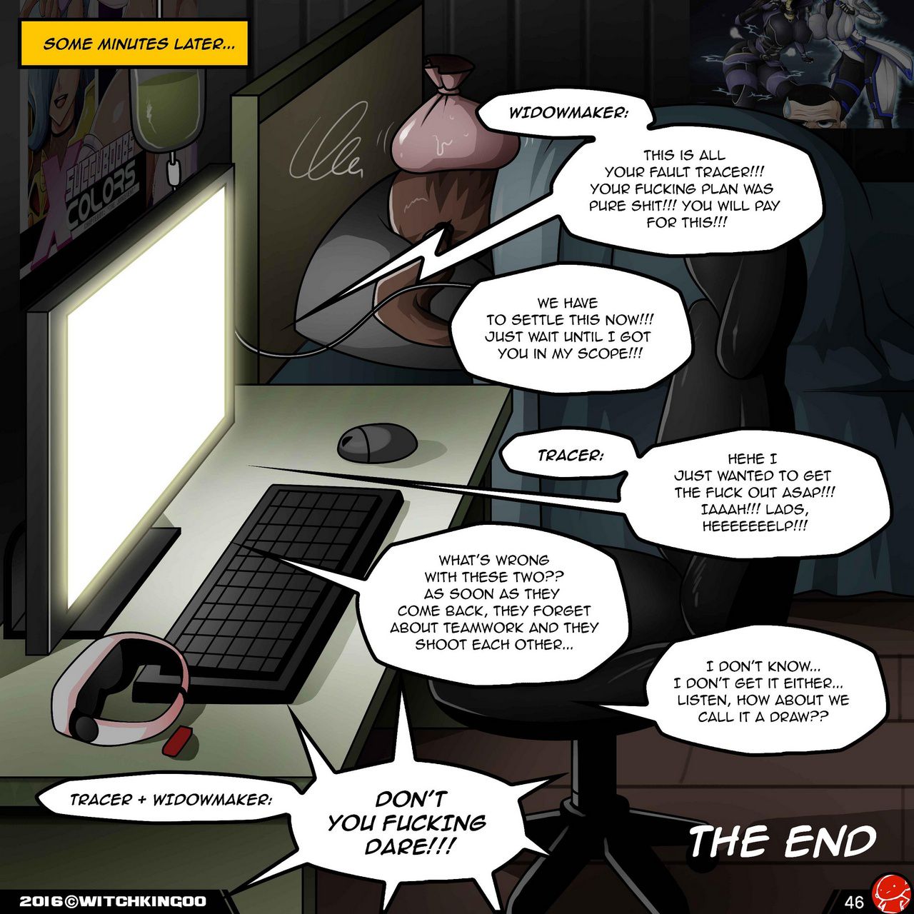 VR The Comic (Overwatch) [WitchKing00] 1 . VR The Comic - Chapter 1 (Overwatch) [WitchKing00] – page 47