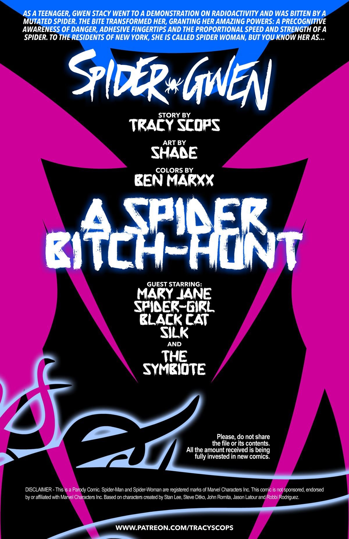 Gwenom (Spider-Man) [Tracy Scops] 1 . Gwenom - Chapter 1 (Spider-Man) [Tracy Scops] – page 2