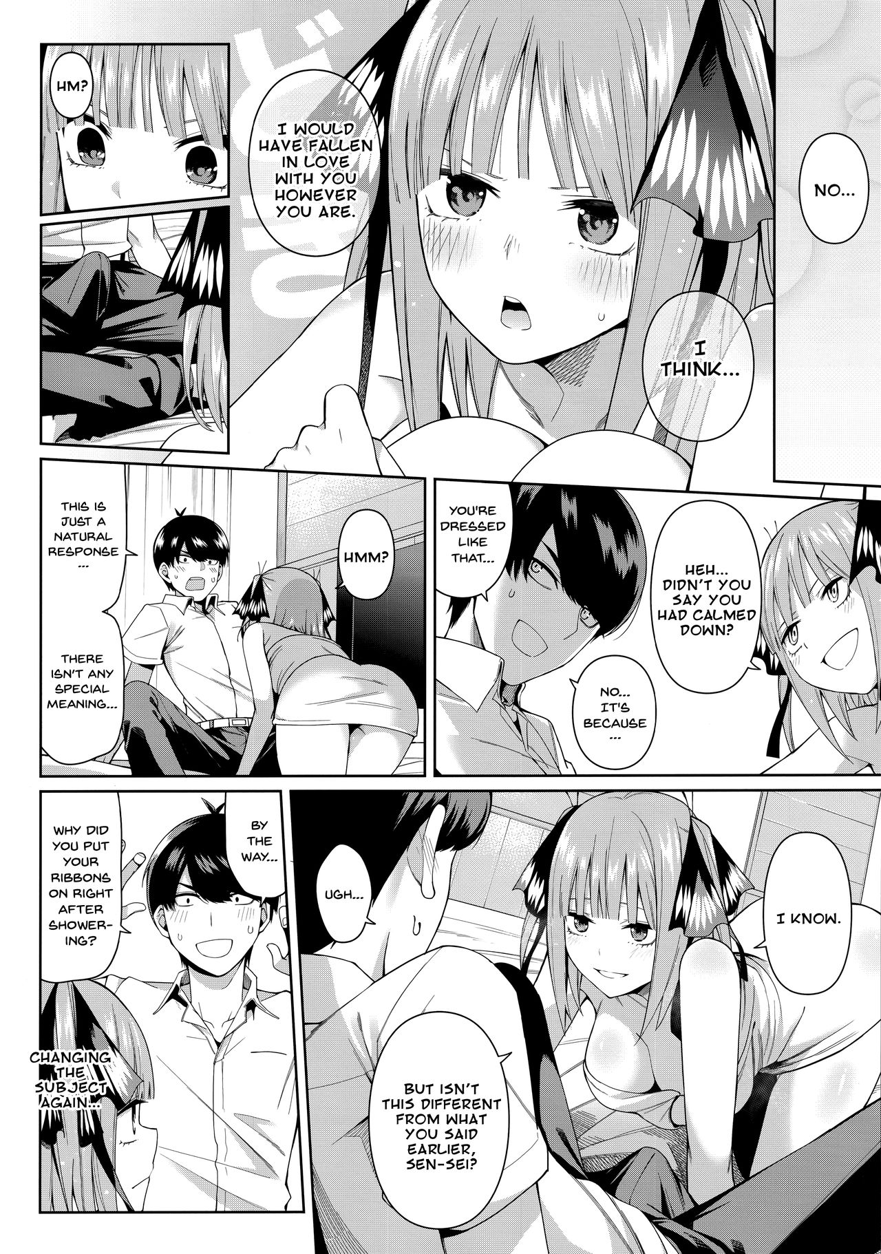 Half Seduction (The Quintessential Quintuplets) [Chicke III , 4why] 1 . Half Seduction - Chapter 1 (The Quintessential Quintuplets) [Chicke III , 4why] – page 19