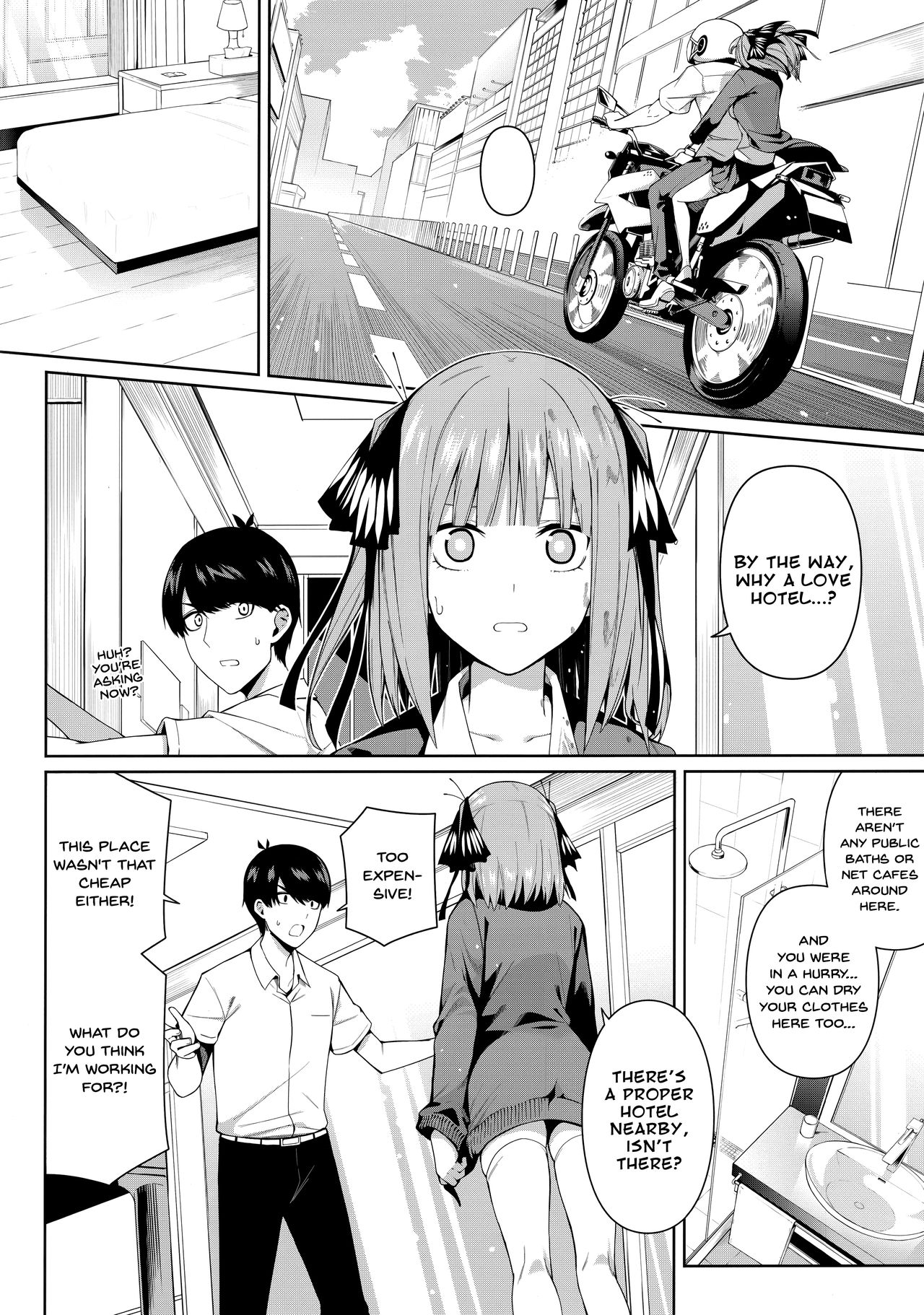Half Seduction (The Quintessential Quintuplets) [Chicke III , 4why] 1 . Half Seduction - Chapter 1 (The Quintessential Quintuplets) [Chicke III , 4why] – page 7