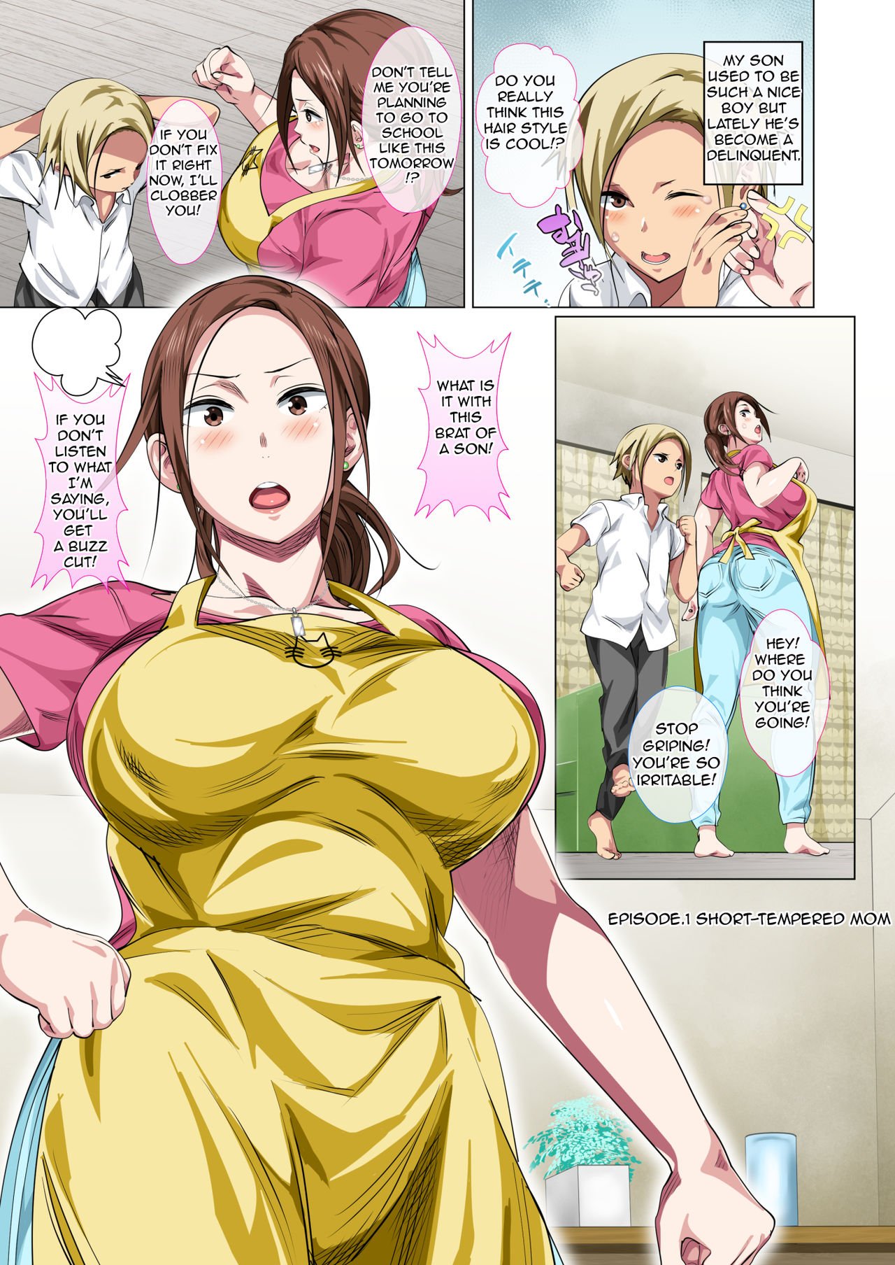 Rehabilitation Of Delinquent Son By Short-tempered Mother’s Sweet Lovemaking [Spices] 1 . Rehabilitation Of Delinquent Son By Short-tempered Mother's Sweet Lovemaking - Chapter 1 [Spices] – page 3