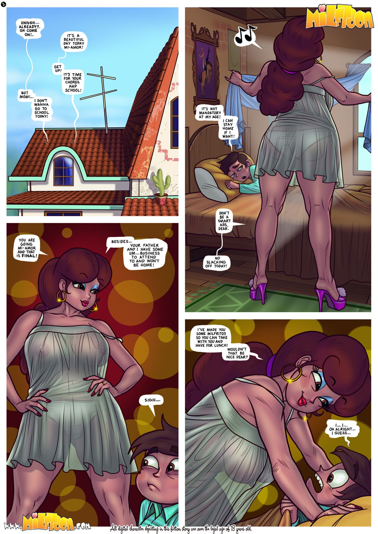 Marco VS. The Forces Of MILF (Star VS. The Forces Of Evil) [MILFToon] 1 . Marco VS. The Forces Of MILF - Chapter 1 (Star VS. The Forces Of Evil) [MILFToon] – page 2