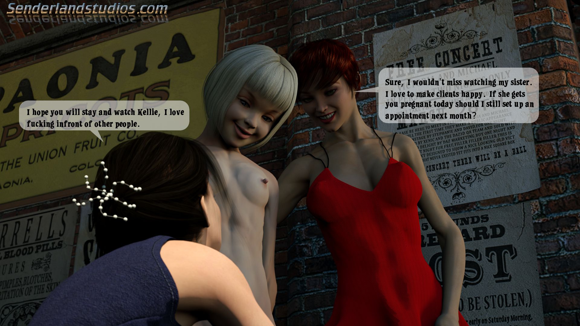 Megan’s Stud Service [Senderland Studios] 1 . Megan's Stud Service - Chapter 1 [Senderland Studios] – page 12