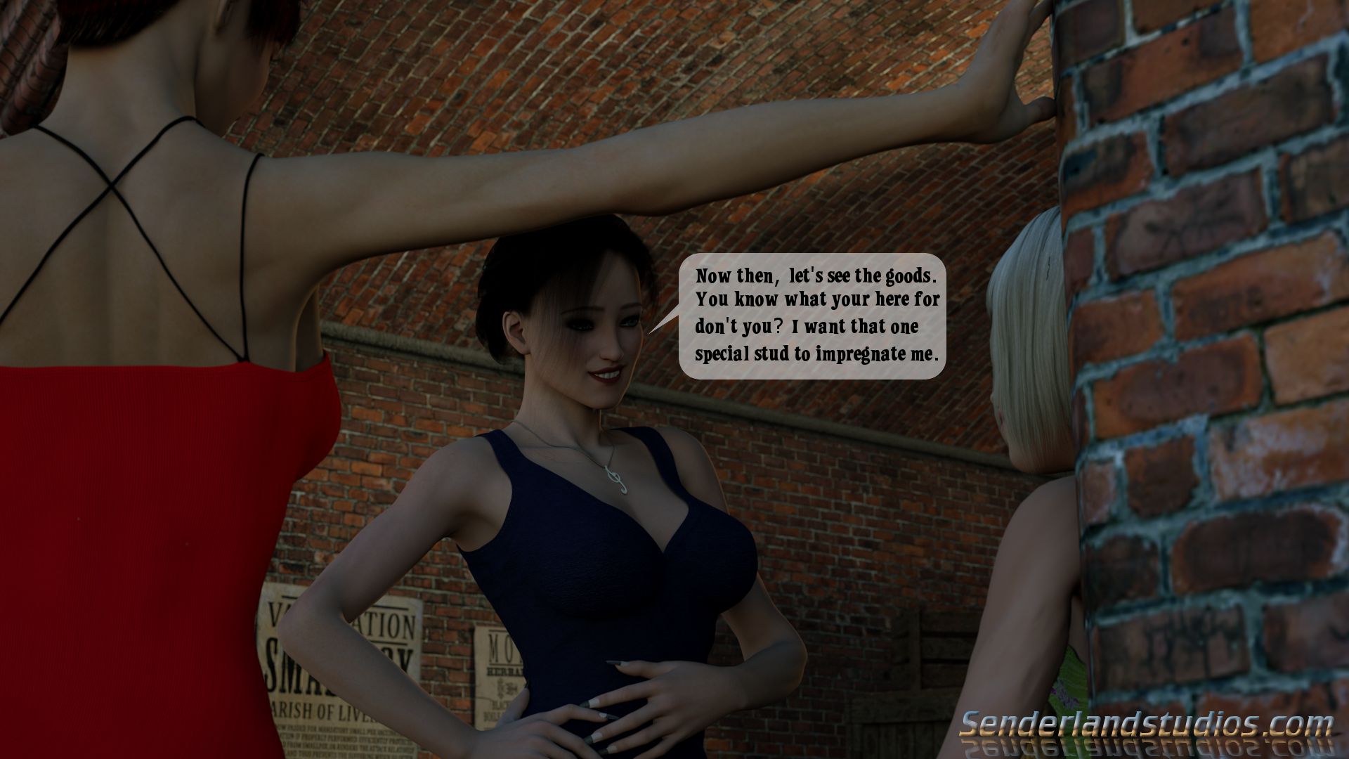 Megan’s Stud Service [Senderland Studios] 1 . Megan's Stud Service - Chapter 1 [Senderland Studios] – page 6