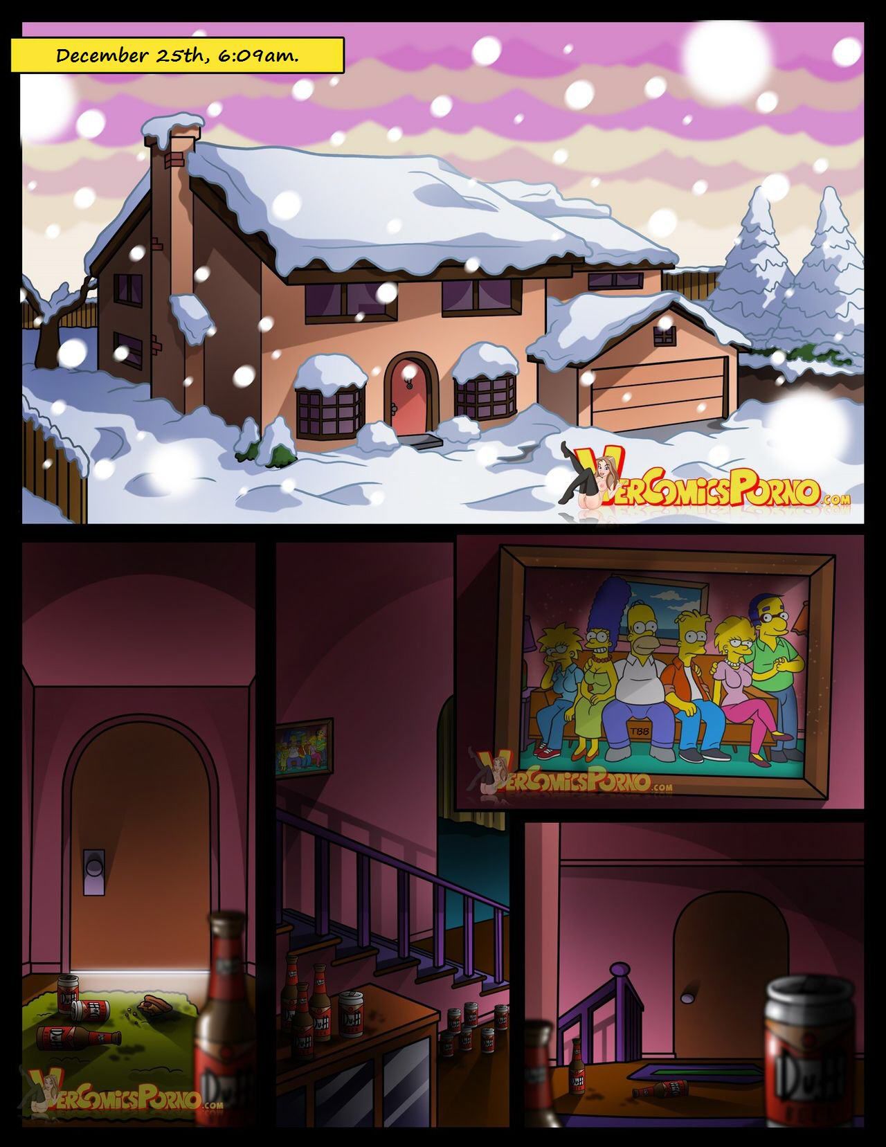 Milky White Christmas (The Simpsons) [Milky Bunny] 1 . Milky White Christmas - Chapter 1 (The Simpsons) [Milky Bunny] – page 2