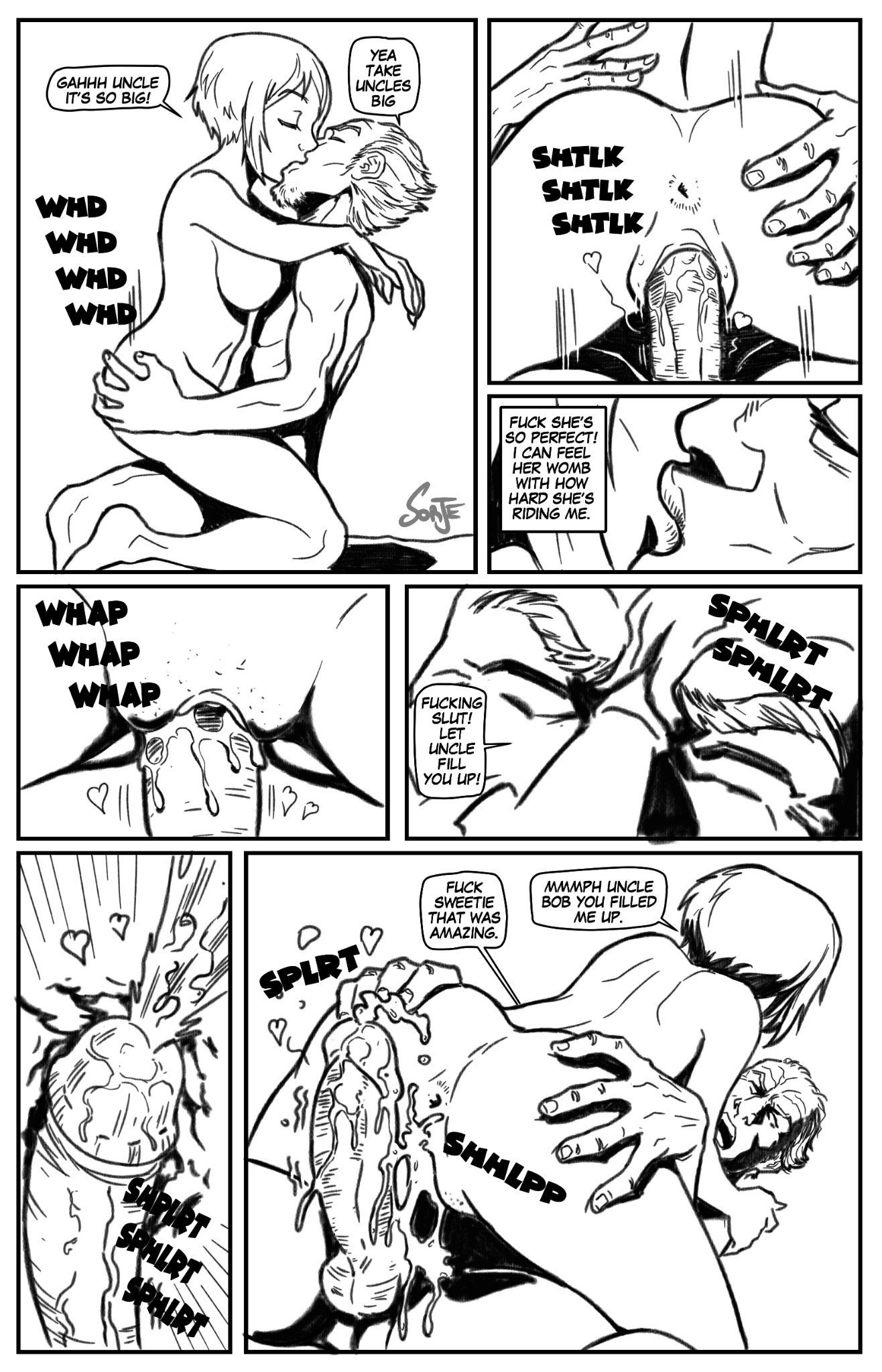 Sidney [Sidney Swanson , Sorje] 3 . Sidney - Fun In The Sun - Chapter 3 [Sidney Swanson , Sorje] – page 6