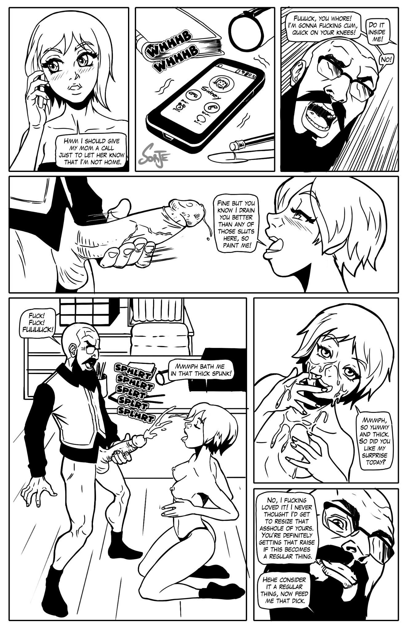 Sidney [Sidney Swanson , Sorje] 3 . Sidney - Fun In The Sun - Chapter 3 [Sidney Swanson , Sorje] – page 8