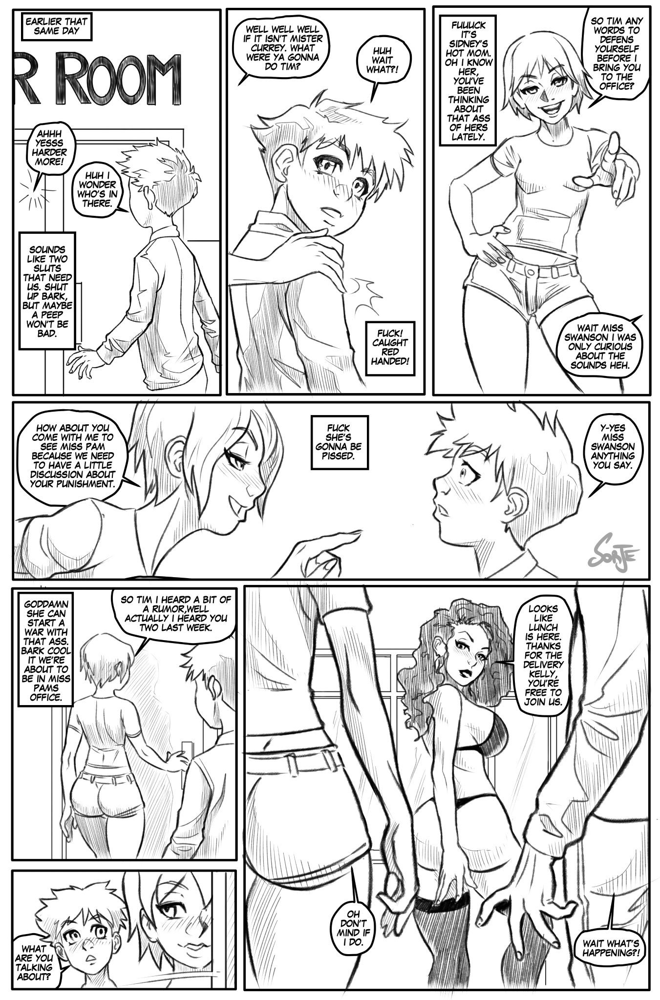 Sidney [Sidney Swanson , Sorje] 2 . Sidney - Fast R&R High - Chapter 2 [Sidney Swanson , Sorje] – page 12