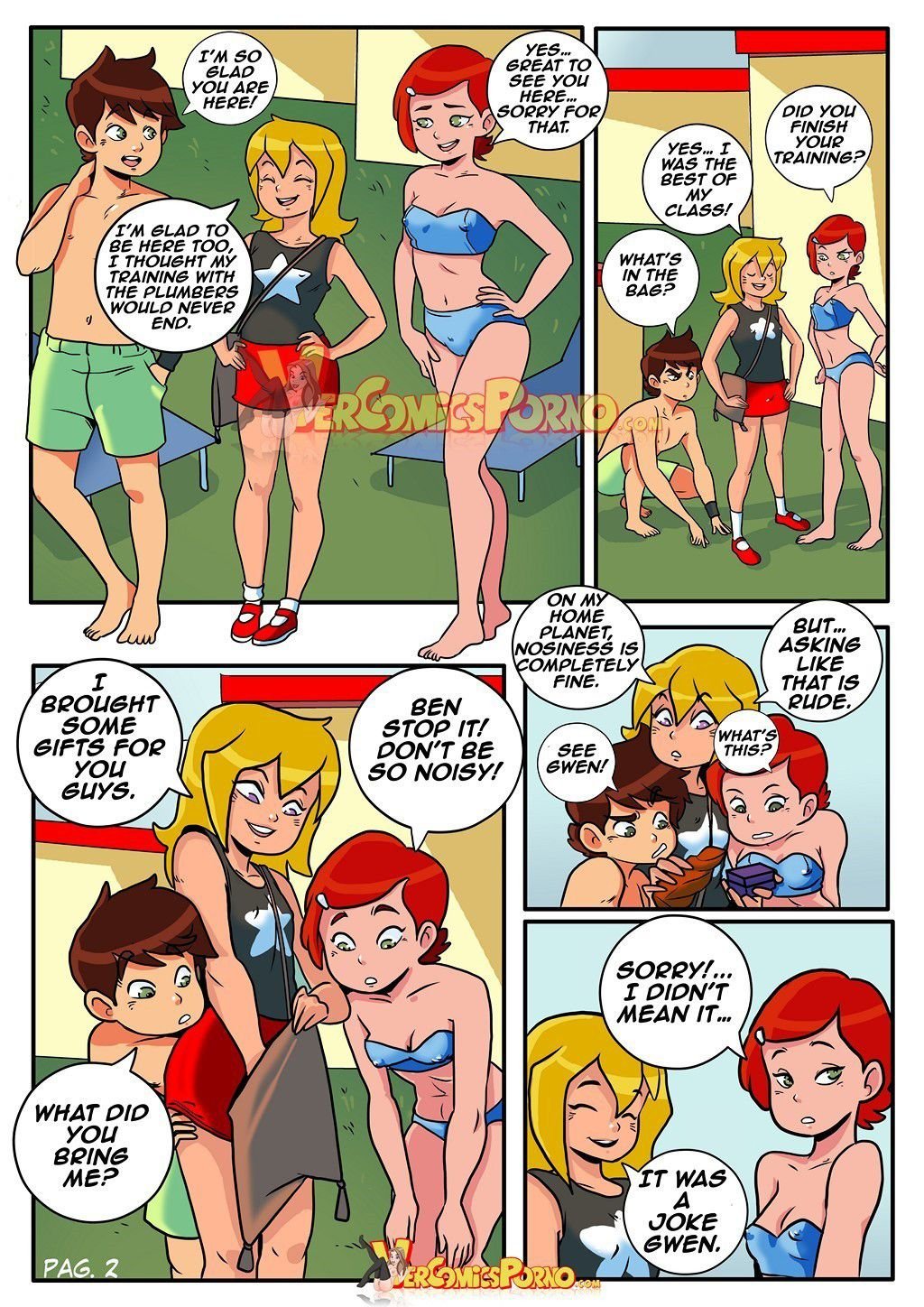 He Who Laughs Last (Ben 10) [Ero-Mantic] 1 . He Who Laughs Last - Chapter 1 (Ben 10) [Ero-Mantic] – page 3