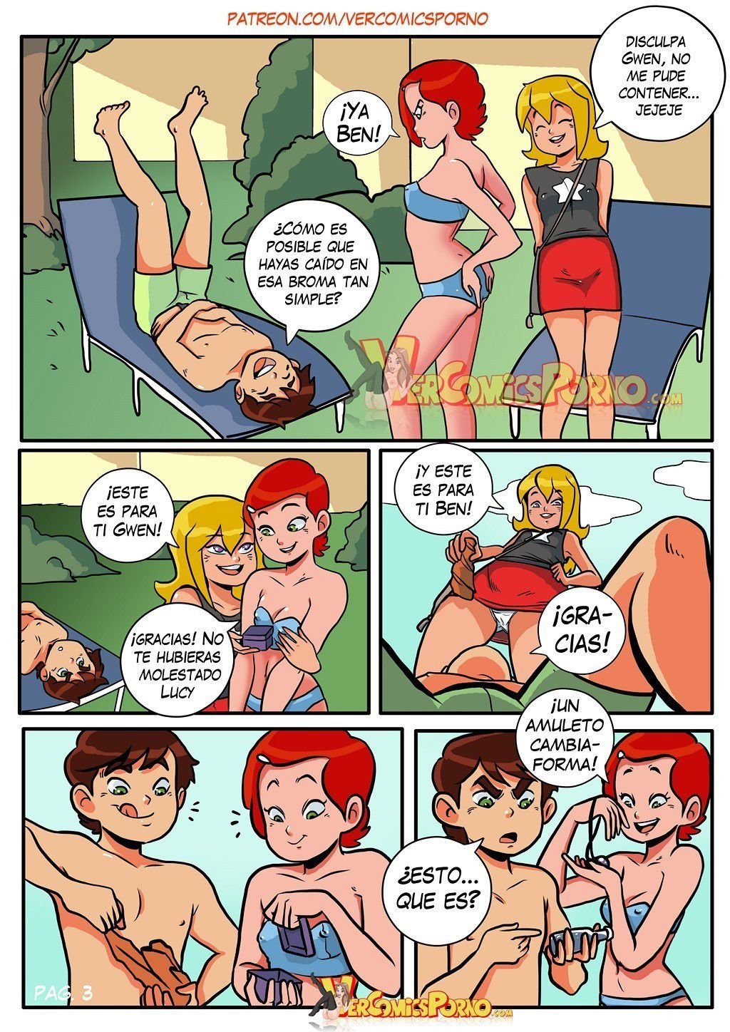 He Who Laughs Last (Ben 10) [Ero-Mantic] 1 . He Who Laughs Last - Chapter 1 (Ben 10) [Ero-Mantic] – page 4