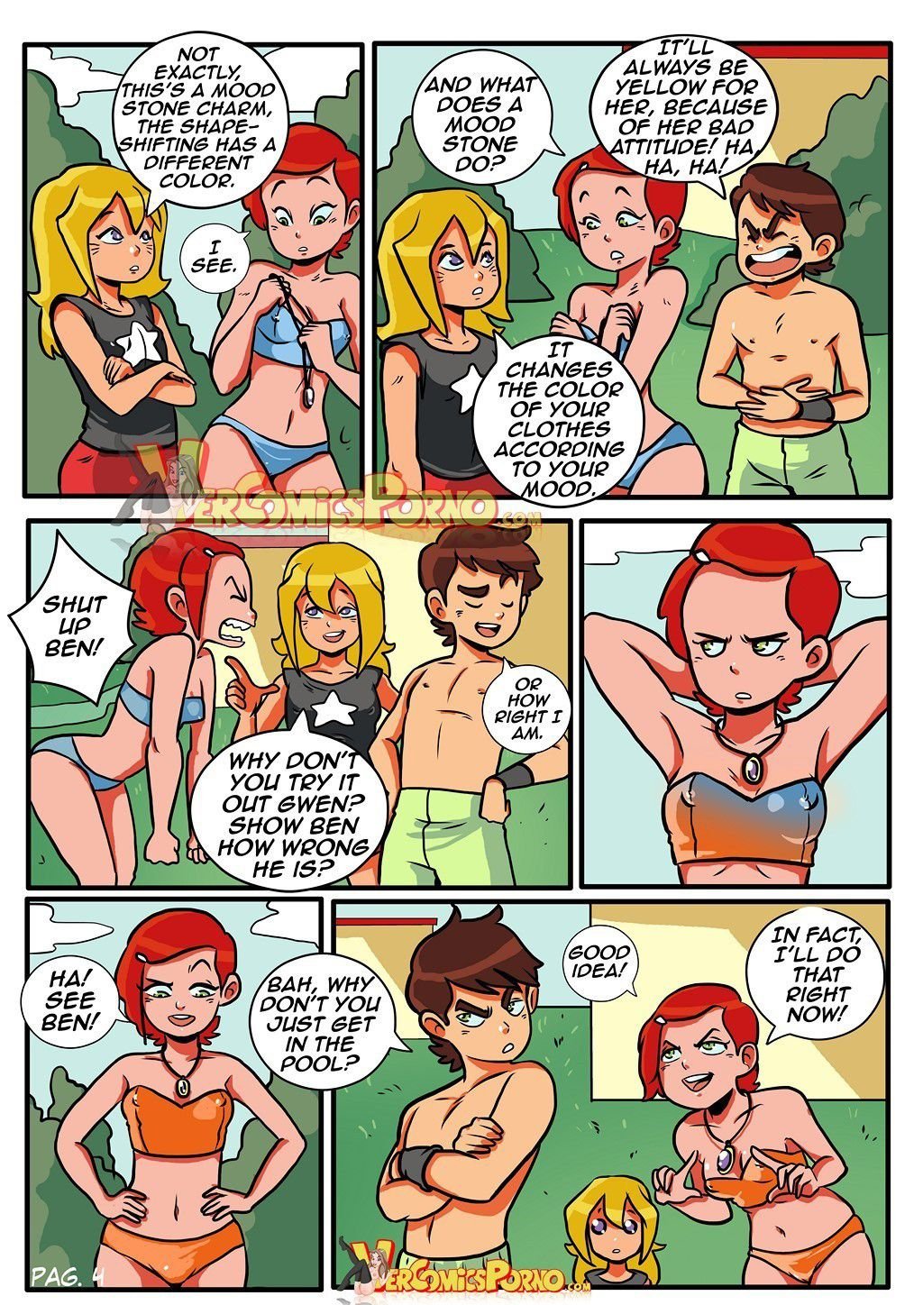 He Who Laughs Last (Ben 10) [Ero-Mantic] 1 . He Who Laughs Last - Chapter 1 (Ben 10) [Ero-Mantic] – page 5