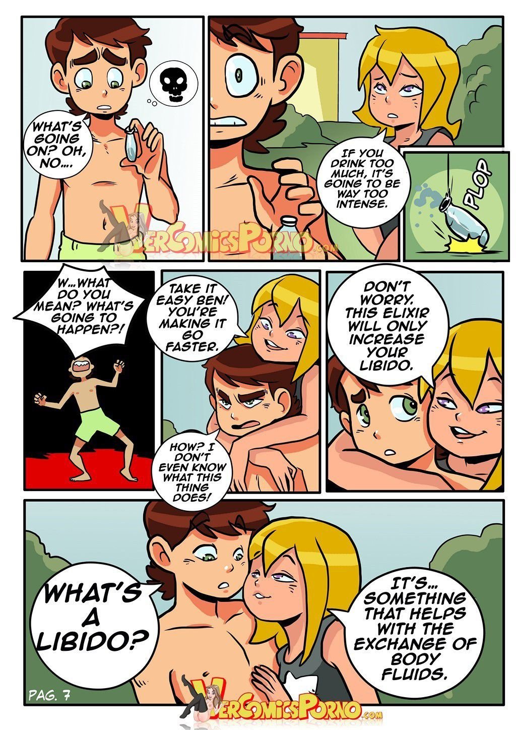 He Who Laughs Last (Ben 10) [Ero-Mantic] 1 . He Who Laughs Last - Chapter 1 (Ben 10) [Ero-Mantic] – page 8