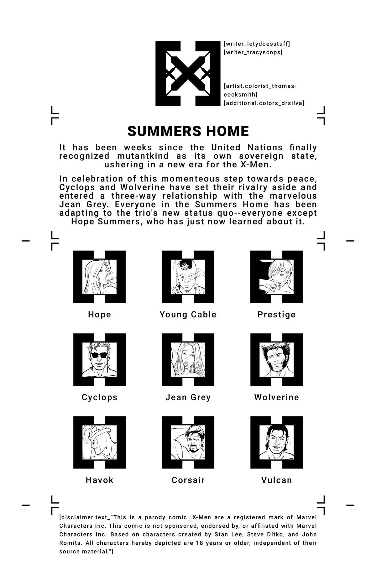 House Of XXX – Summers Home (X-Men) [Tracy Scops] 1 . House Of XXX  - Chapter 1 (X-Men) [Tracy Scops] – page 2