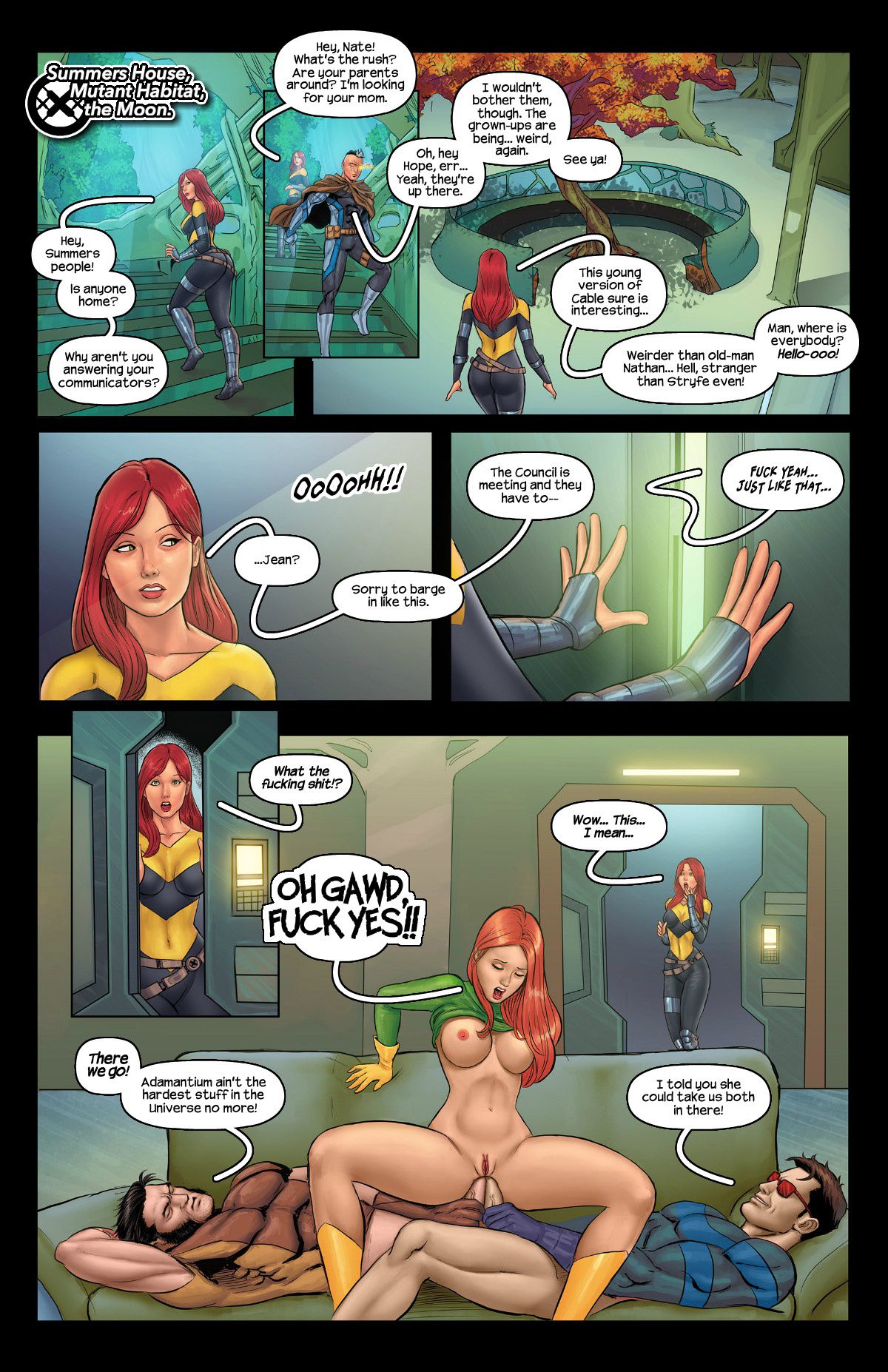 House Of XXX – Summers Home (X-Men) [Tracy Scops] 1 . House Of XXX  - Chapter 1 (X-Men) [Tracy Scops] – page 3