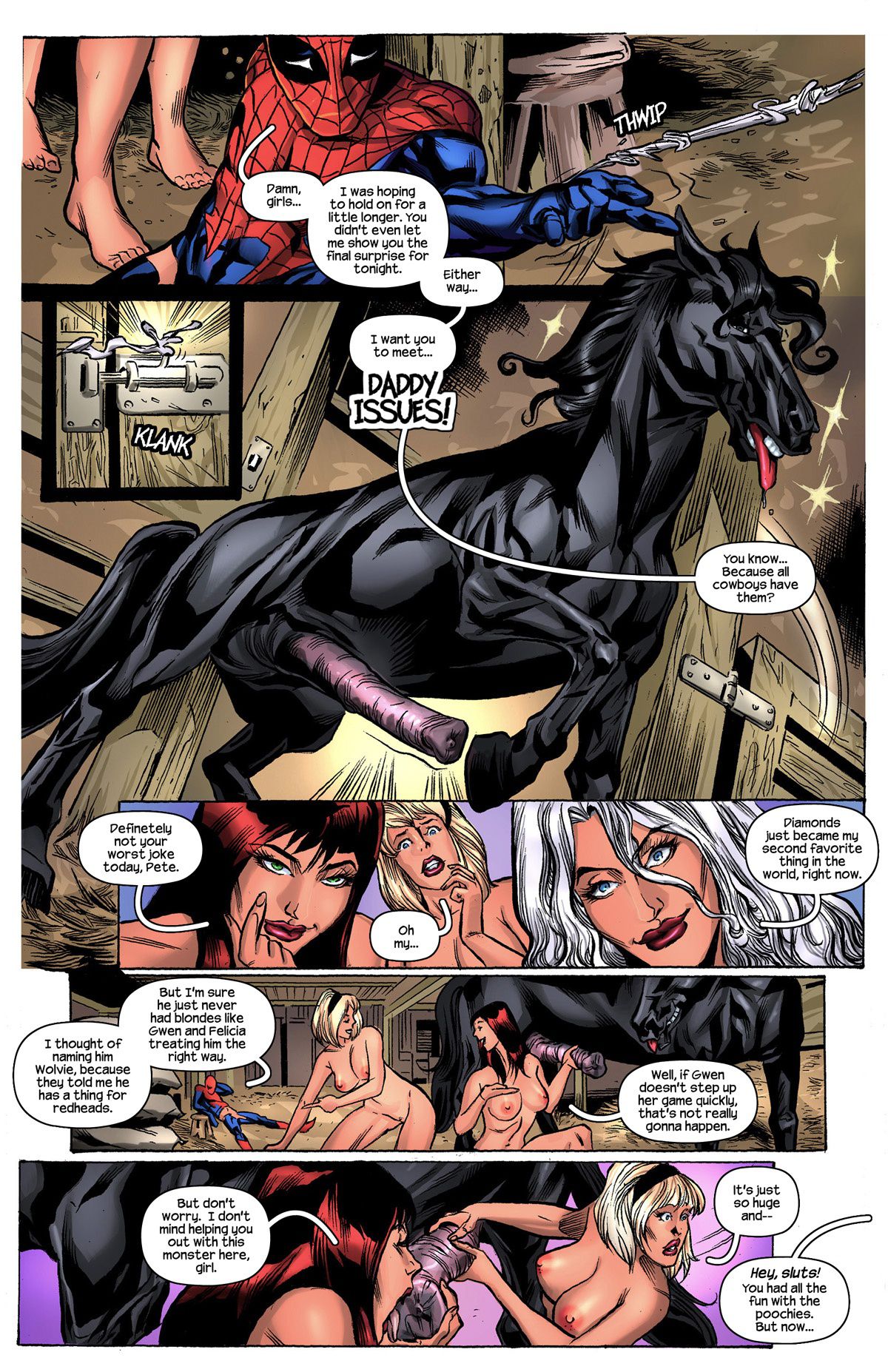 House Of Zoo (Spider-Man) [Tracy Scops] 1 . House Of Zoo - Chapter 1 (Spider-Man) [Tracy Scops] – page 9