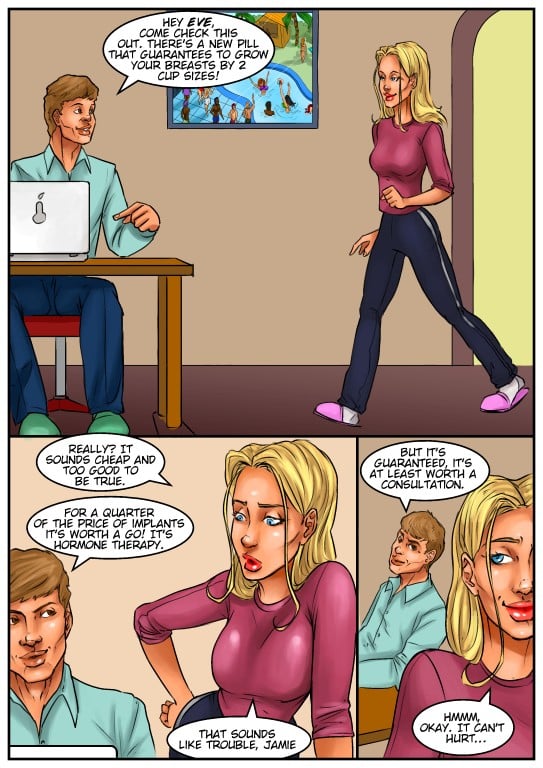The Boob Job [KAOS Comics] 1 . The Boob Job - Chapter 1 [KAOS Comics] – page 2