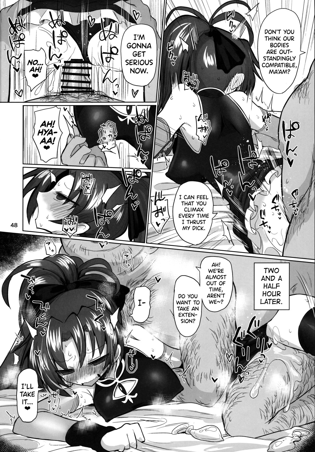 Otonari no… Moto Sakura-san (Puella Magi Madoka Magica) [Dekosuke 18gou] 2 . Otonari no... Moto Sakura-san - Chapter 2 (Puella Magi Madoka Magica) [Dekosuke 18gou] – page 47