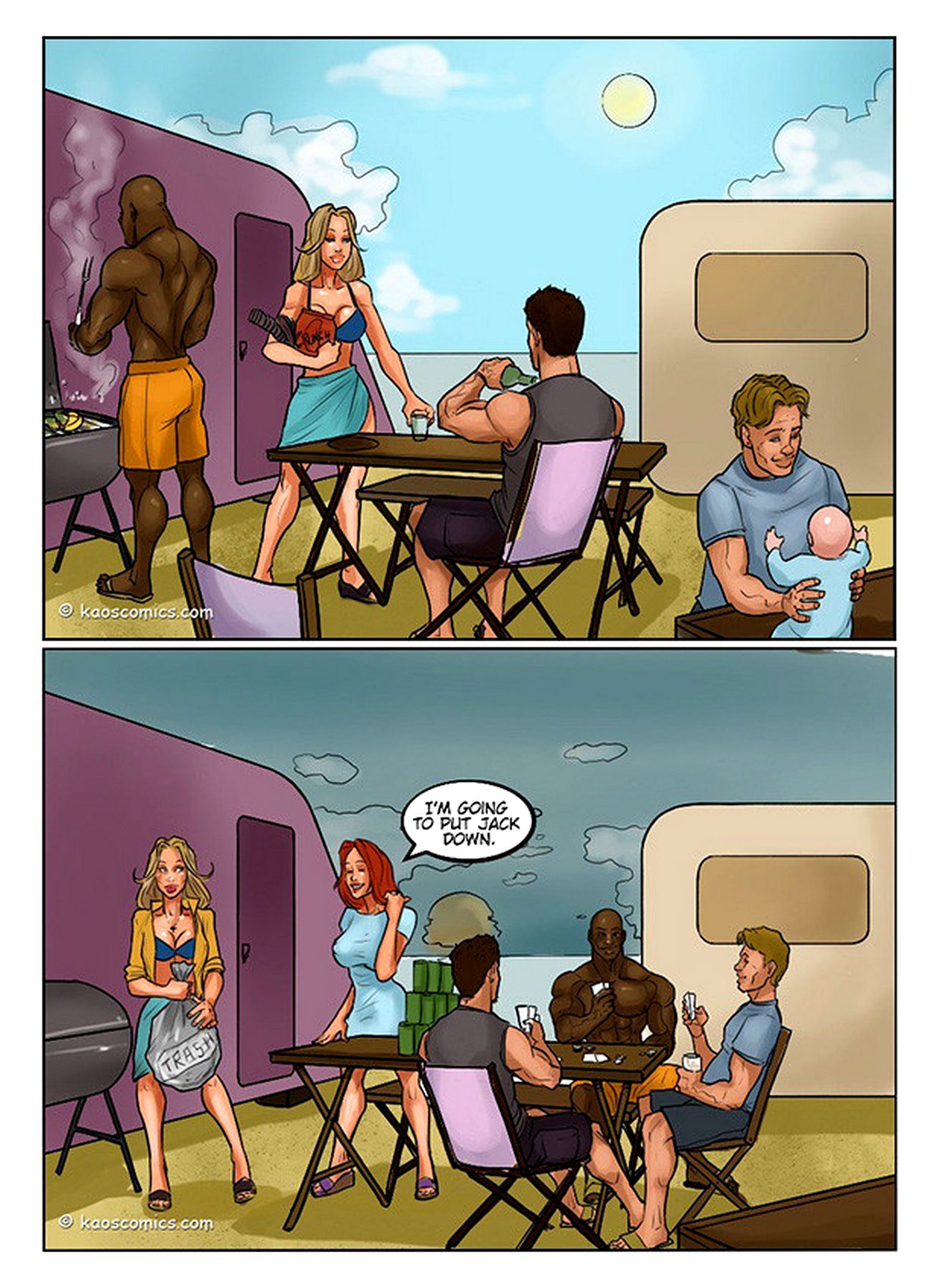 Flex Appeal [KAOS Comics] 2 . Flex Appeal - Chapter 2 [KAOS Comics] – page 2