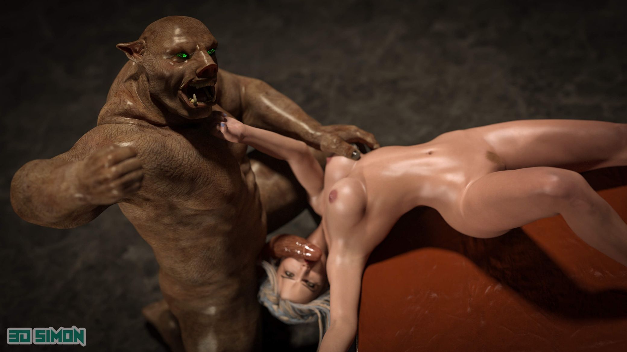 Taylor’s Slimy Nightmare [3DSimon] 3 . Taylor's Slimy Nightmare - The Boar Beast 2 - Chapter 3 [3DSimon] – page 86