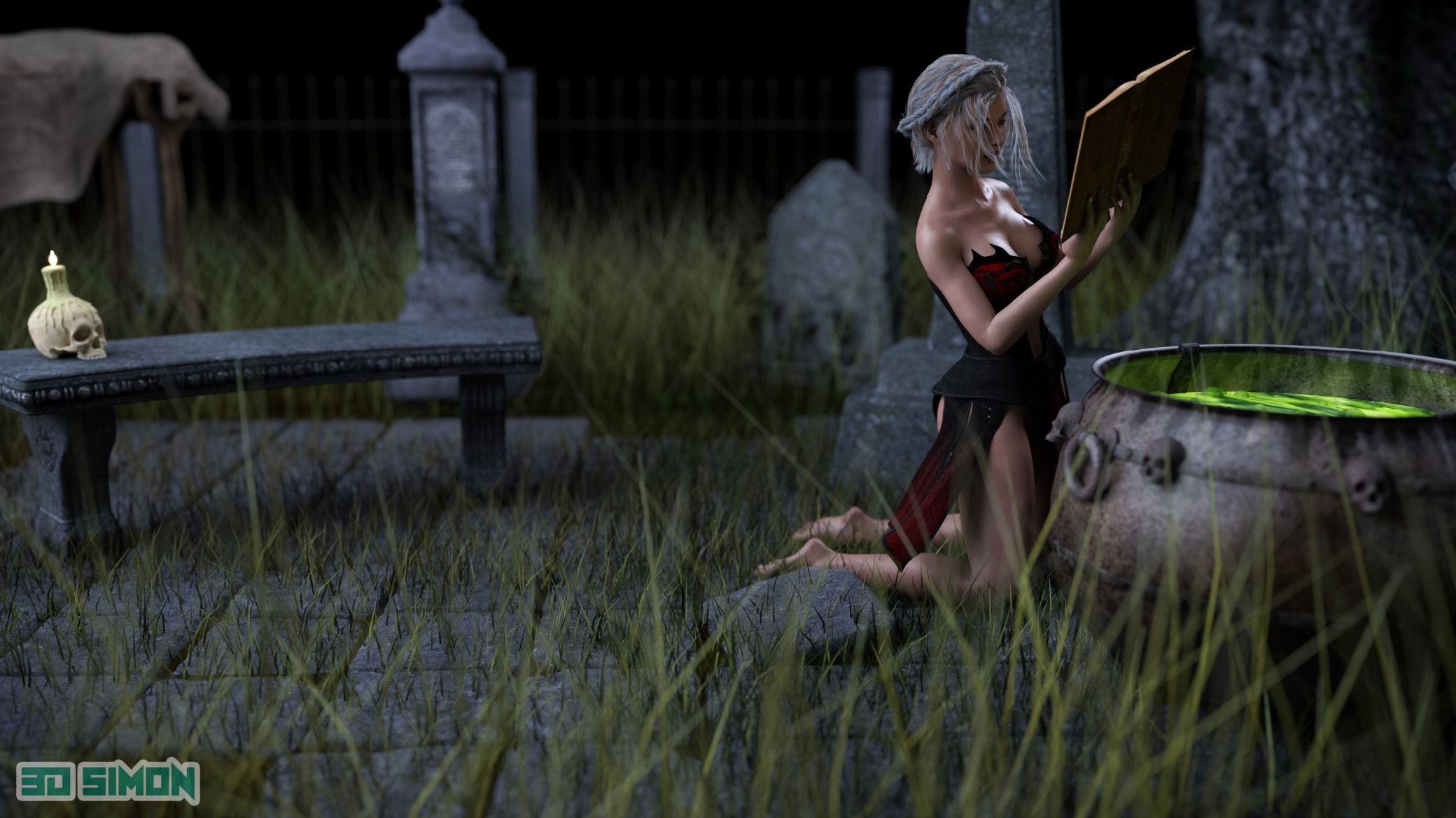 Taylor’s Slimy Nightmare [3DSimon] 2 . Taylor's Slimy Nightmare - Devil's Slut - Chapter 2 [3DSimon] – page 3