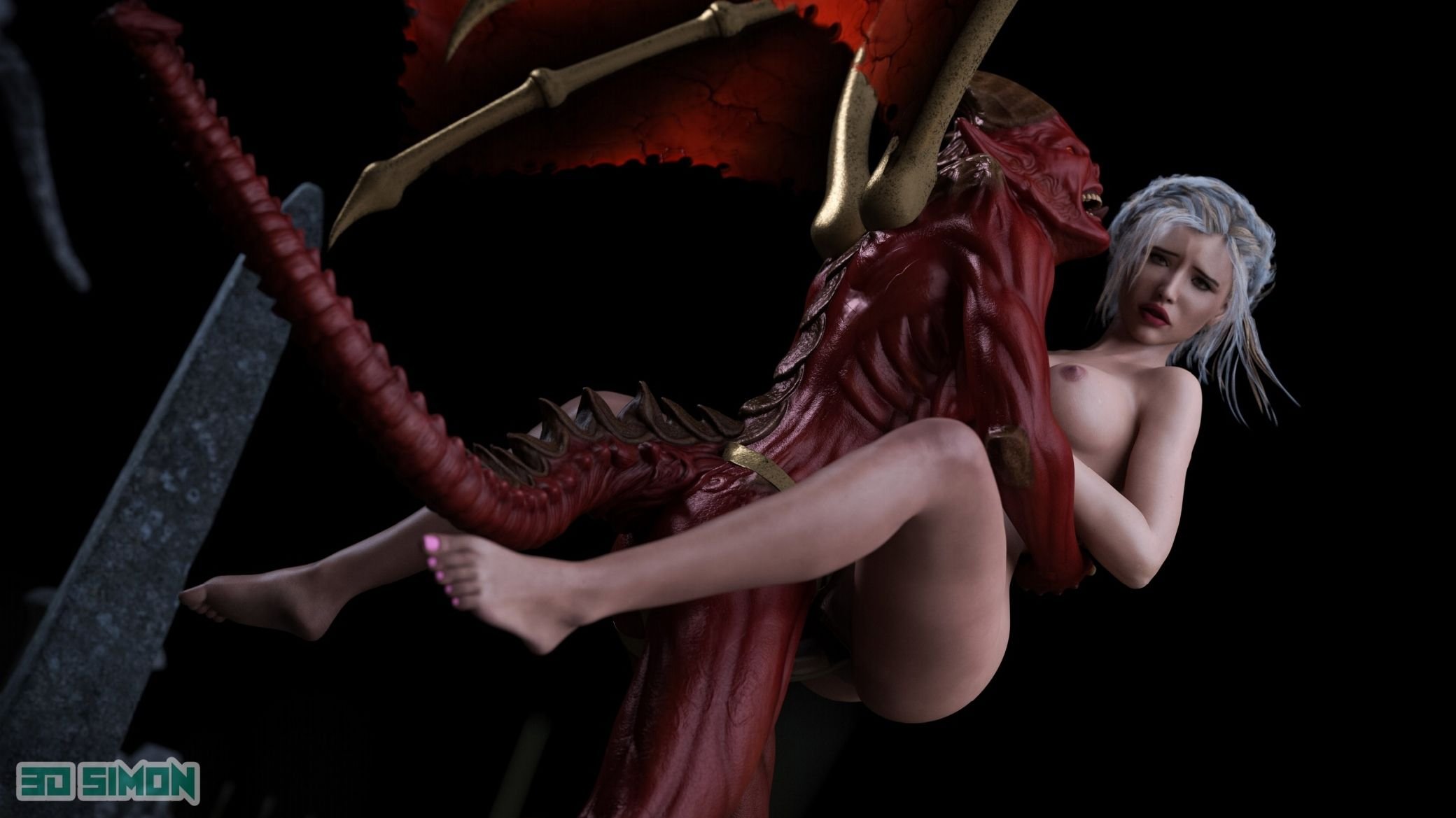 Taylor’s Slimy Nightmare [3DSimon] 2 . Taylor's Slimy Nightmare - Devil's Slut - Chapter 2 [3DSimon] – page 56