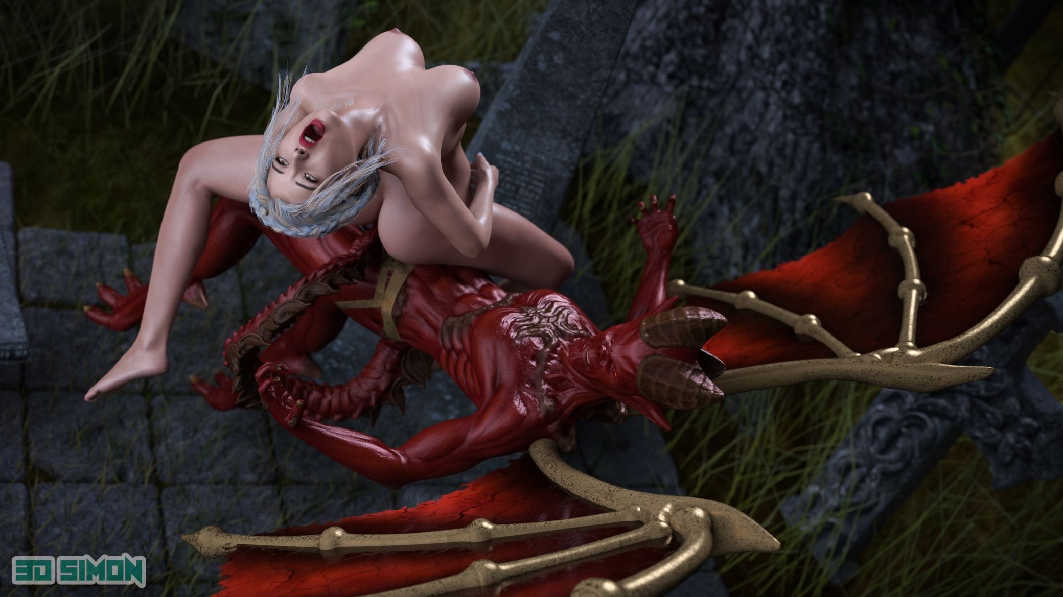 Taylor’s Slimy Nightmare [3DSimon] 2 . Taylor's Slimy Nightmare - Devil's Slut - Chapter 2 [3DSimon] – page 69