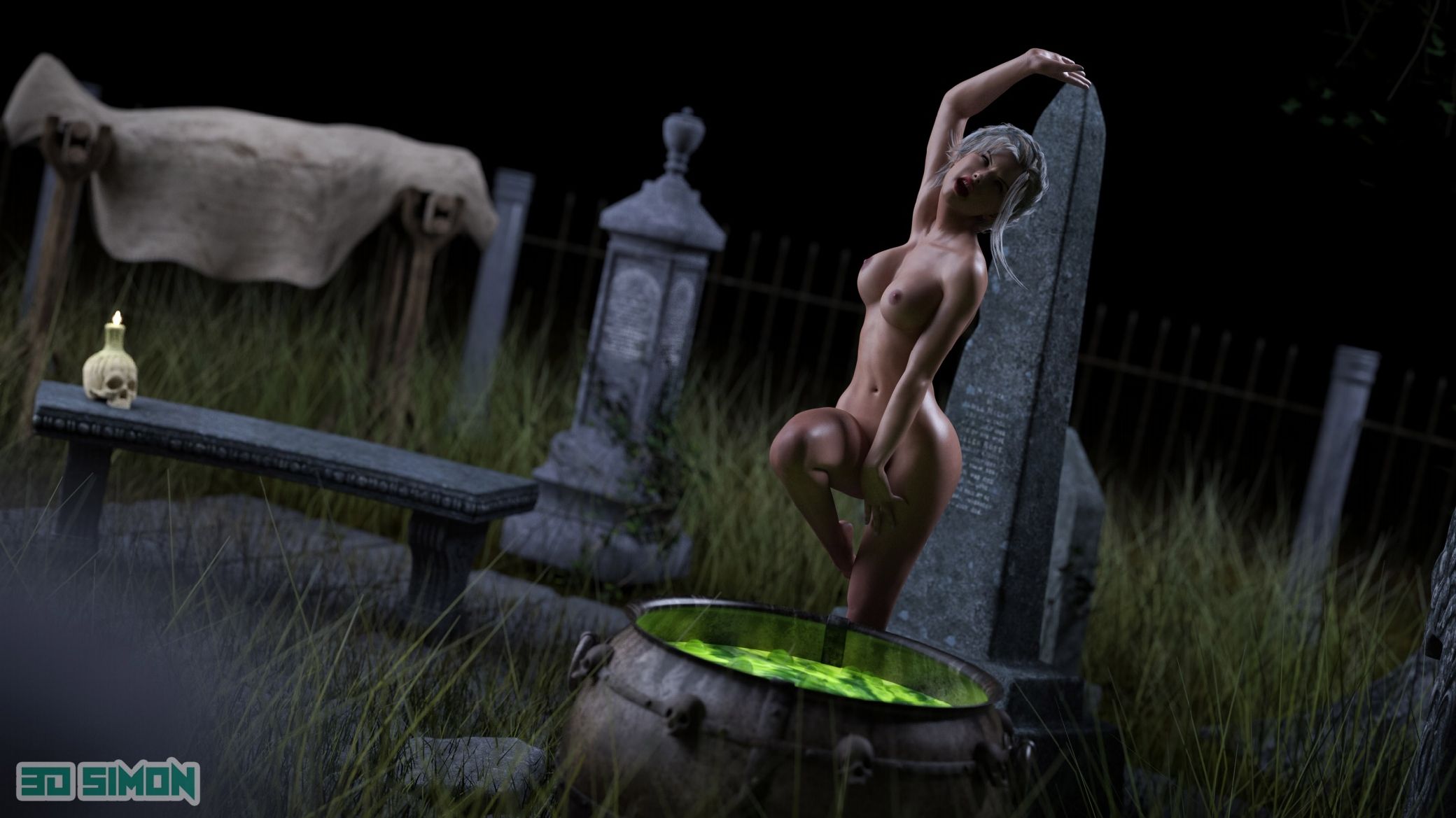 Taylor’s Slimy Nightmare [3DSimon] 2 . Taylor's Slimy Nightmare - Devil's Slut - Chapter 2 [3DSimon] – page 9