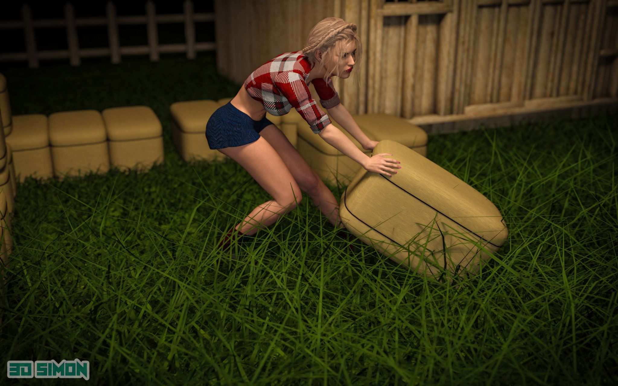 Taylor’s Slimy Nightmare [3DSimon] 1 . Taylor's Slimy Nightmare - The Boar Beast - Chapter 1 [3DSimon] – page 2