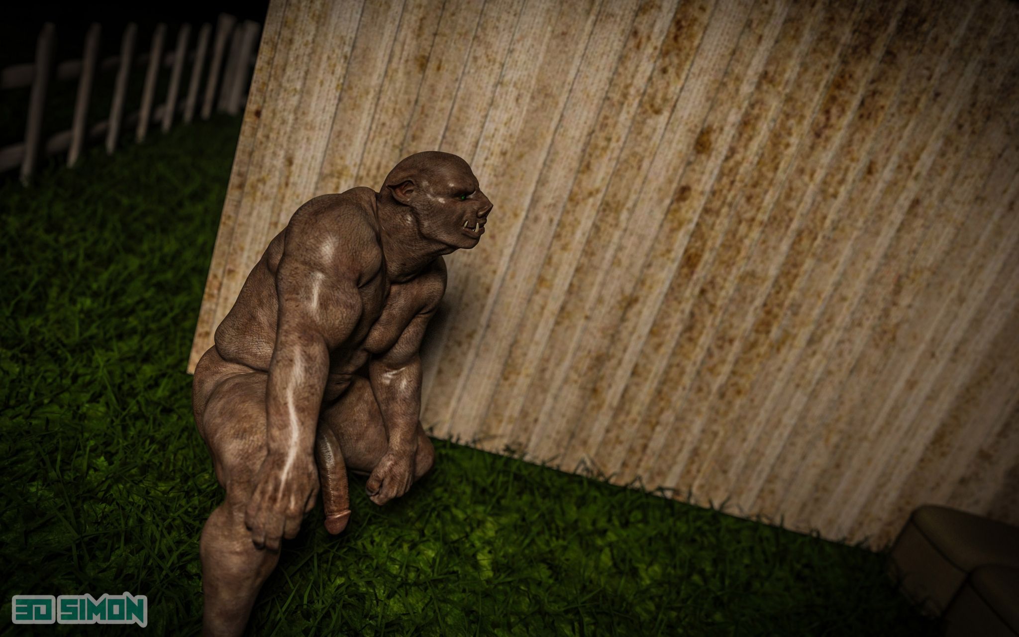 Taylor’s Slimy Nightmare [3DSimon] 1 . Taylor's Slimy Nightmare - The Boar Beast - Chapter 1 [3DSimon] – page 24