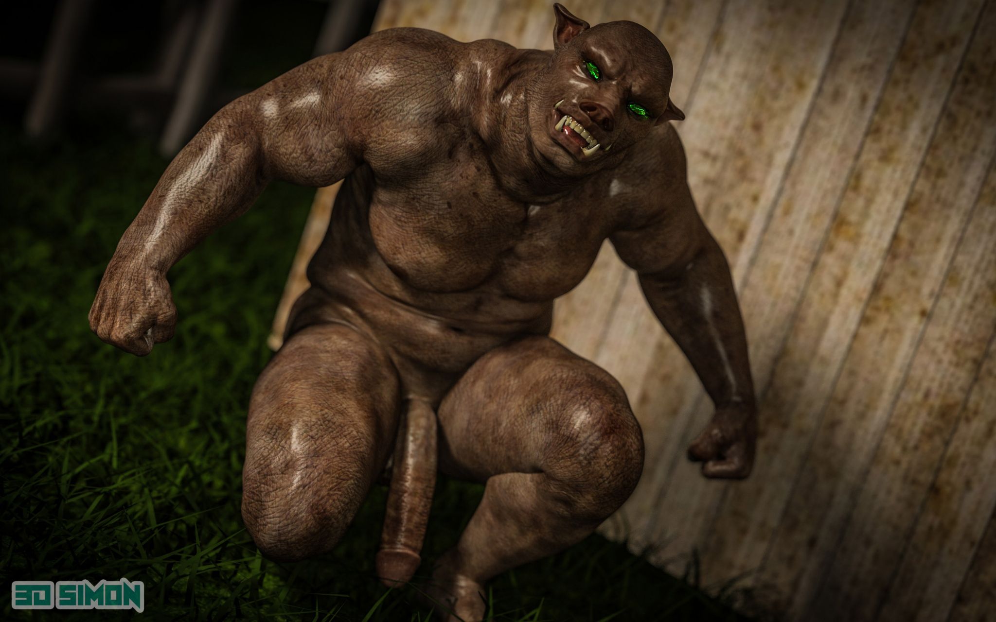Taylor’s Slimy Nightmare [3DSimon] 1 . Taylor's Slimy Nightmare - The Boar Beast - Chapter 1 [3DSimon] – page 26