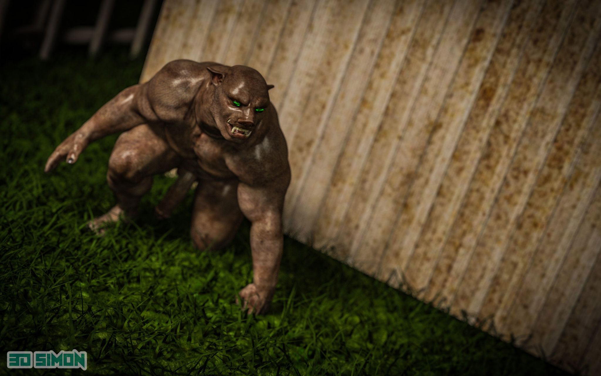 Taylor’s Slimy Nightmare [3DSimon] 1 . Taylor's Slimy Nightmare - The Boar Beast - Chapter 1 [3DSimon] – page 28