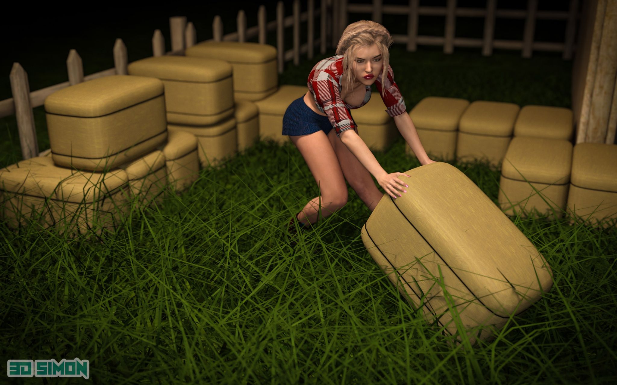 Taylor’s Slimy Nightmare [3DSimon] 1 . Taylor's Slimy Nightmare - The Boar Beast - Chapter 1 [3DSimon] – page 3