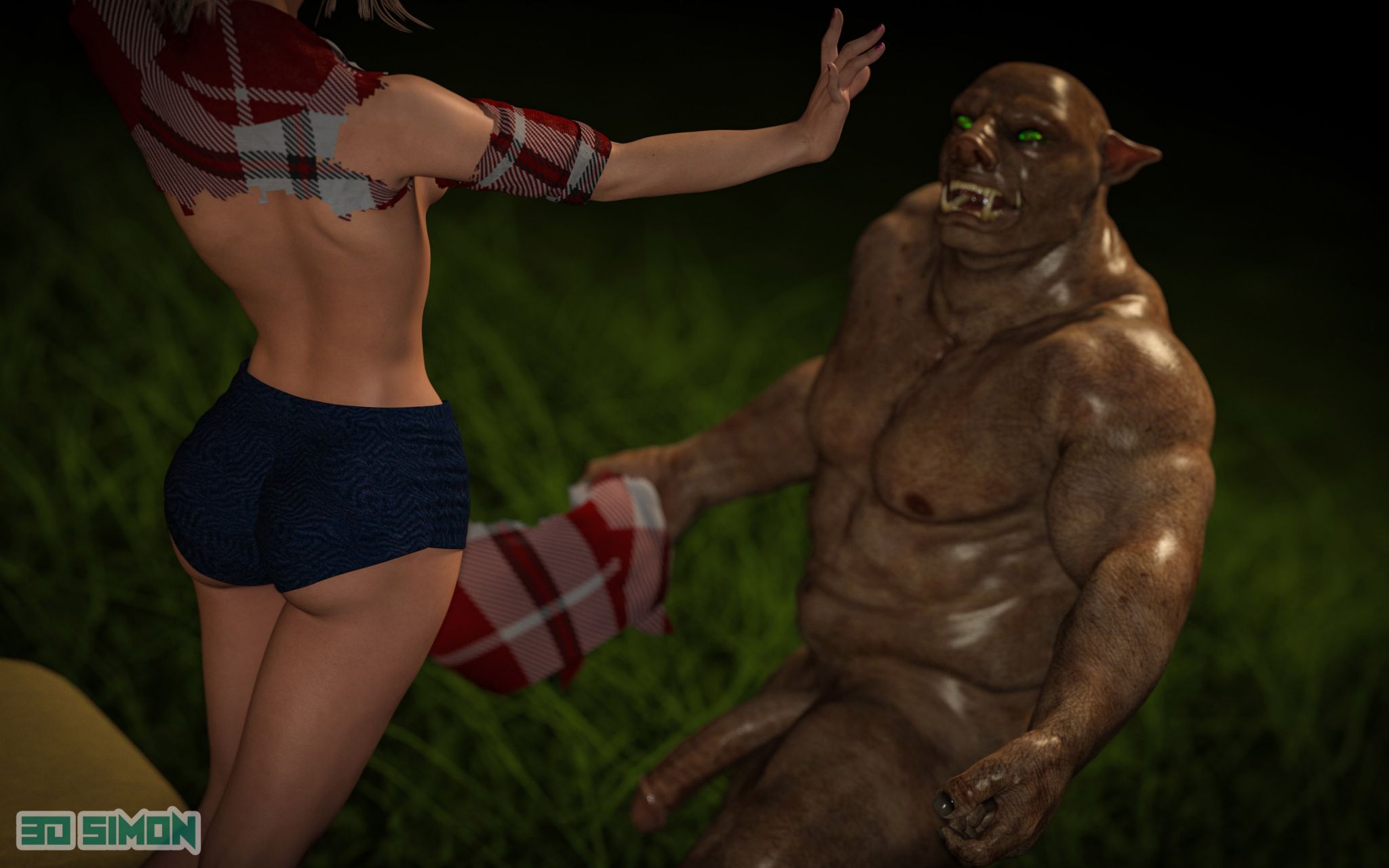 Taylor’s Slimy Nightmare [3DSimon] 1 . Taylor's Slimy Nightmare - The Boar Beast - Chapter 1 [3DSimon] – page 57