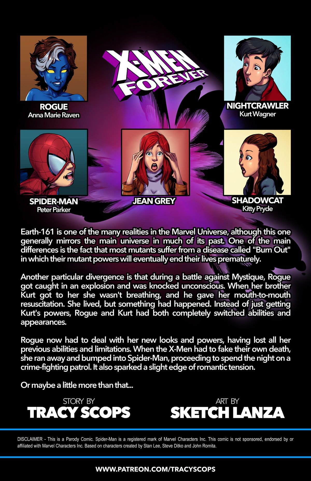 Indigo Allure (Spider-Man , X-Men) [Tracy Scops] 1 . Indigo Allure - Chapter 1 (Spider-Man , X-Men) [Tracy Scops] – page 2