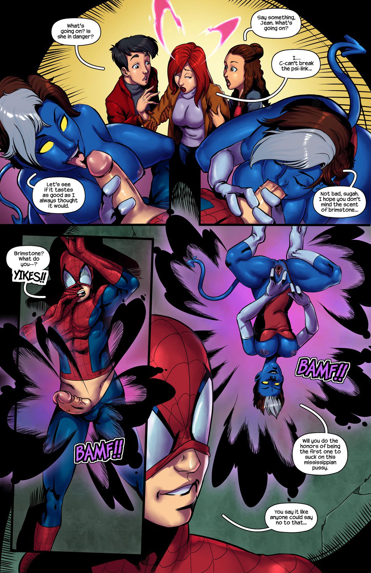 Indigo Allure (Spider-Man , X-Men) [Tracy Scops] 1 . Indigo Allure - Chapter 1 (Spider-Man , X-Men) [Tracy Scops] – page 6