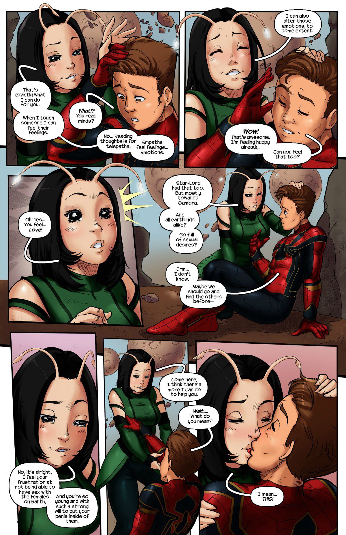 Infinity War (Spider-Man , The Avengers) [Tracy Scops] 1 . Infinity War - Chapter 1 (Spider-Man , The Avengers) [Tracy Scops] – page 4