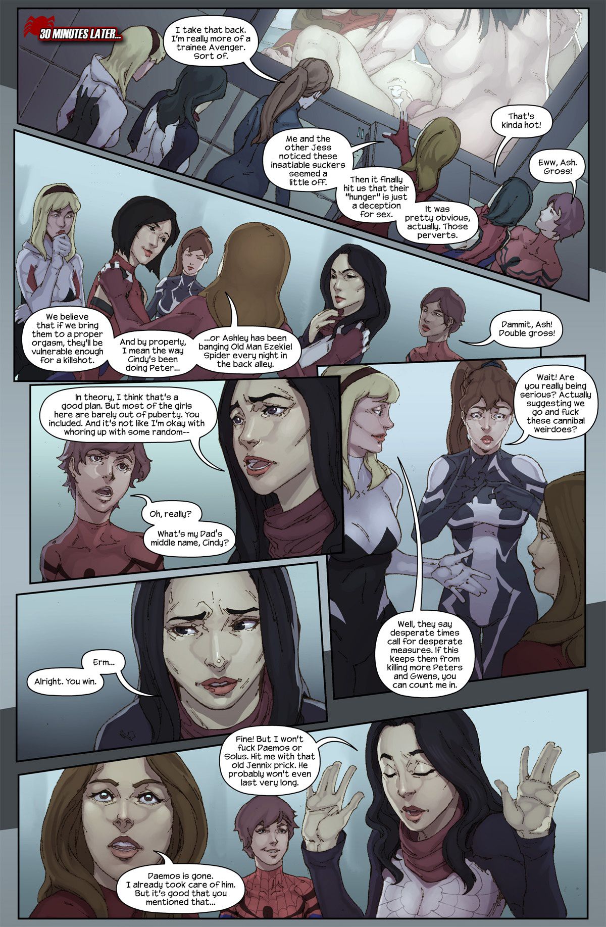 The Hunt For The Inheritors (Spider-Man) [Tracy Scops] 1 . The Hunt For The Inheritors - Chapter 1 (Spider-Man) [Tracy Scops] – page 4