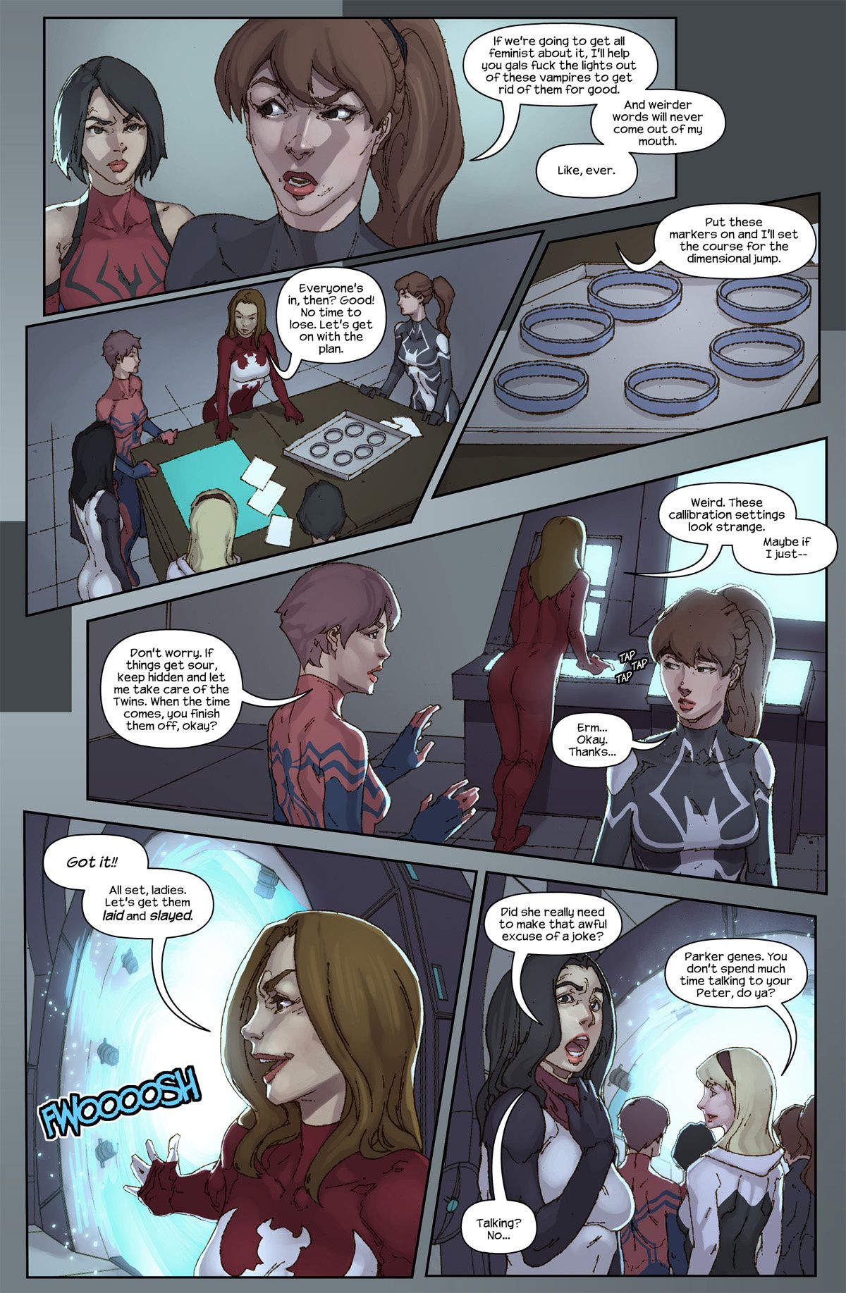 The Hunt For The Inheritors (Spider-Man) [Tracy Scops] 1 . The Hunt For The Inheritors - Chapter 1 (Spider-Man) [Tracy Scops] – page 8