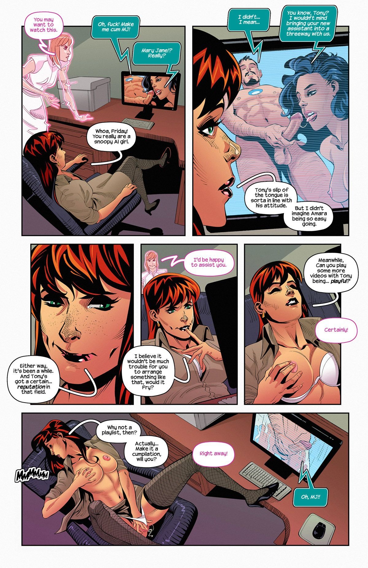 Invincible Iron Spider (Spider-Man) [Tracy Scops] 1 . Invincible Iron Spider - Chapter 1 (Spider-Man) [Tracy Scops] – page 4