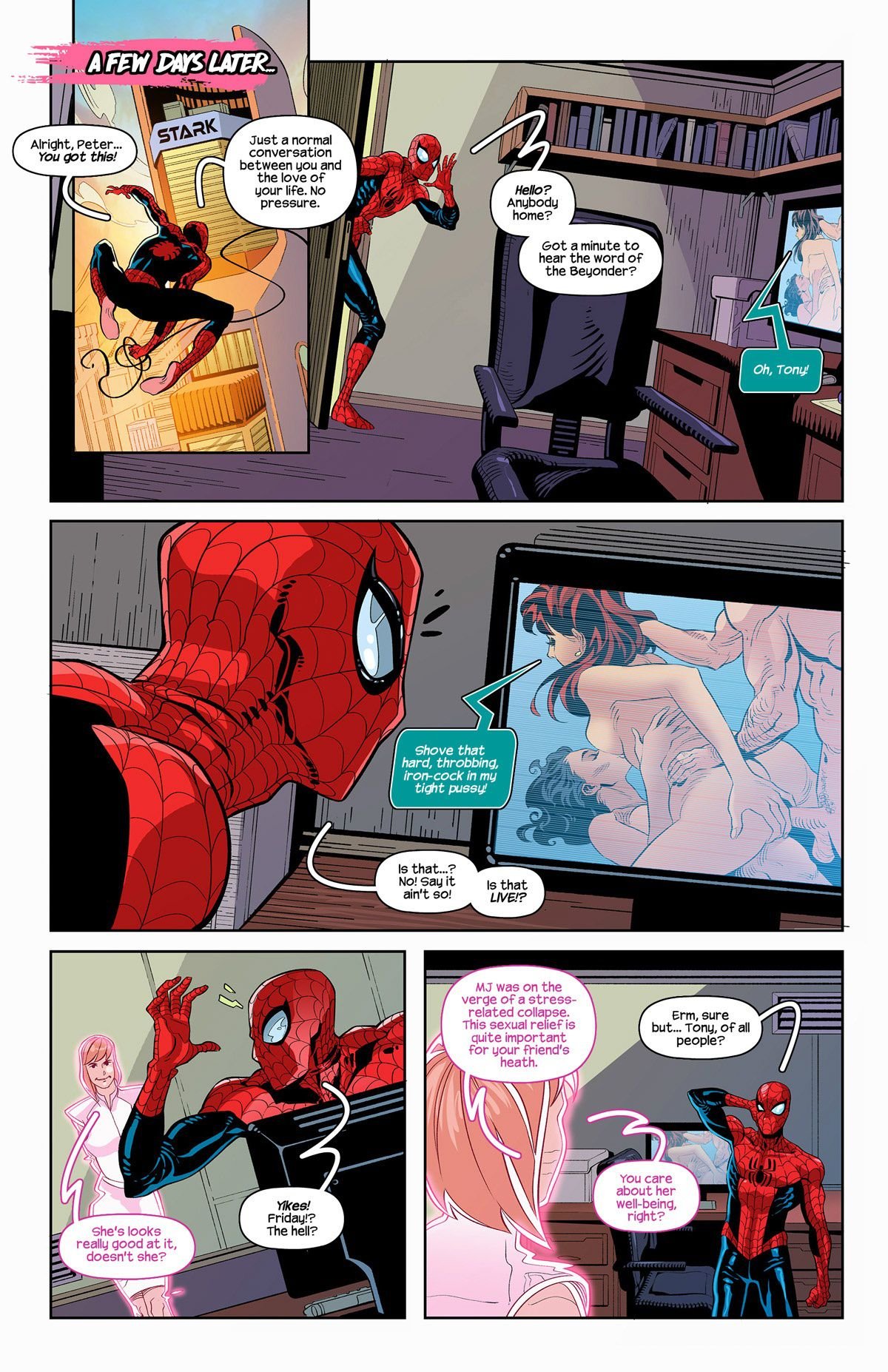 Invincible Iron Spider (Spider-Man) [Tracy Scops] 1 . Invincible Iron Spider - Chapter 1 (Spider-Man) [Tracy Scops] – page 5