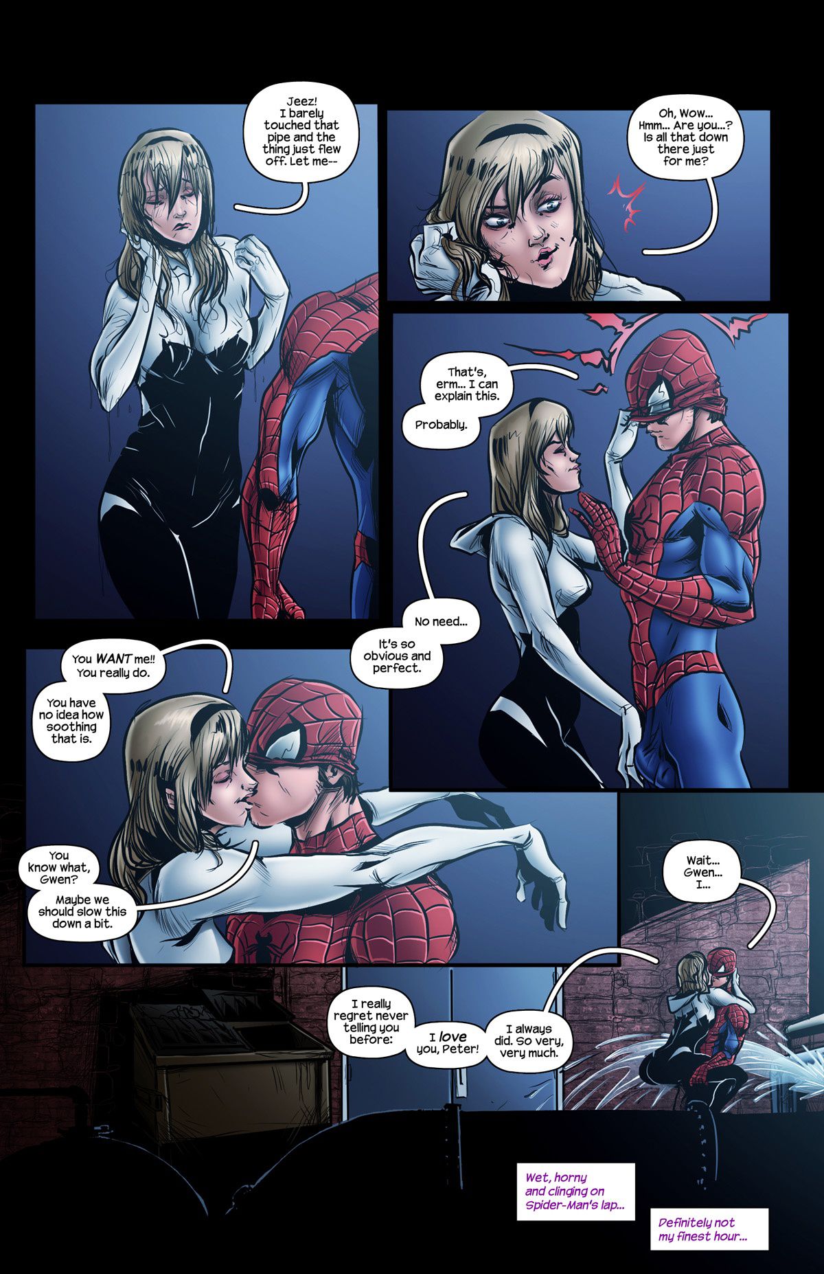 Liquorish Whiskers (Spider-Man) [Tracy Scops] 1 . Liquorish Whiskers - Chapter 1 (Spider-Man) [Tracy Scops] – page 5