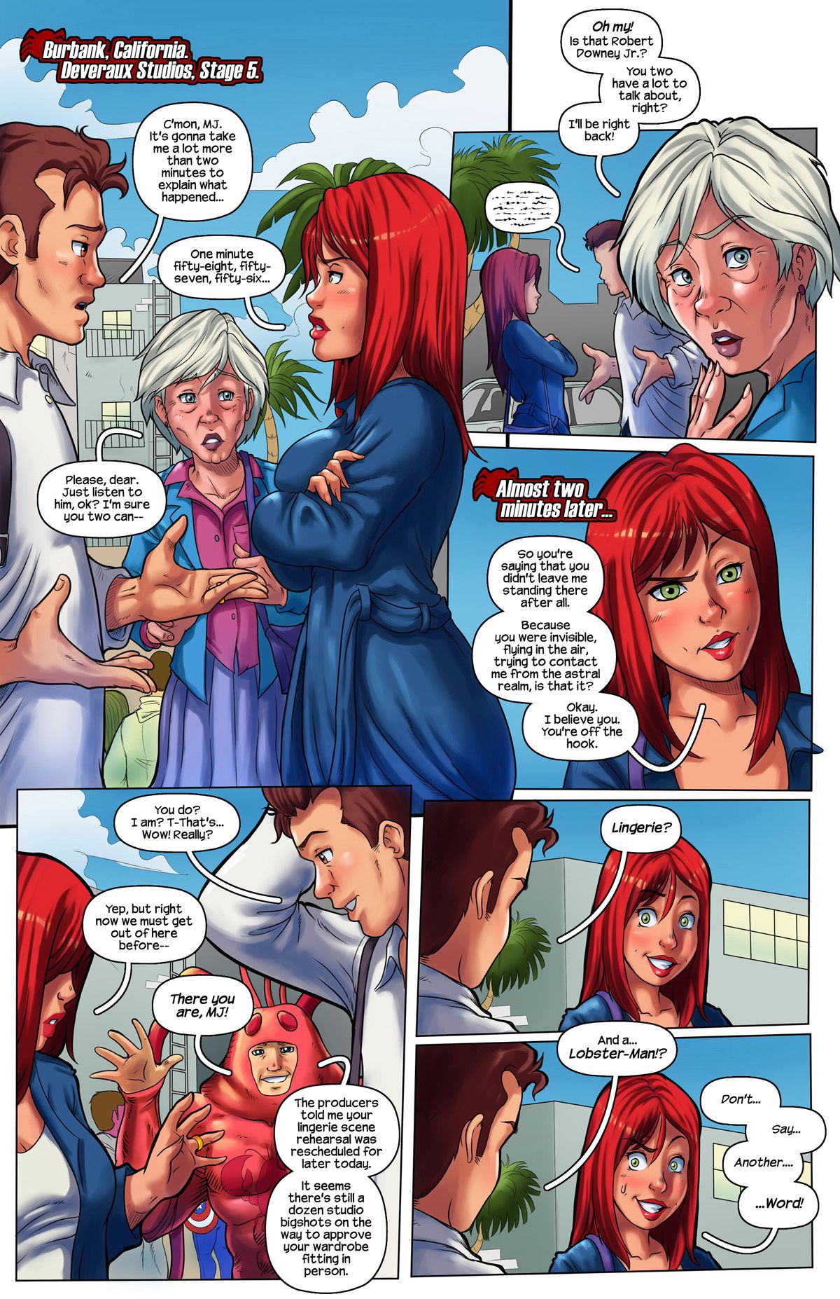 Backstage Movie Pass (Spider-Man) [Tracy Scops] 1 . Backstage Movie Pass - Chapter 1 (Spider-Man) [Tracy Scops] – page 3