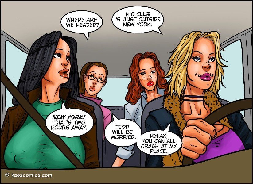 Girls Night Out [KAOS Comics] 2 . Girls Night Out - Sherrie - Chapter 2 [KAOS Comics] – page 3