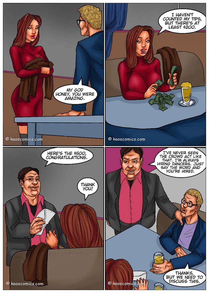 Recession Blues – Wife Forced To Strip [KAOS Comics] 1 . Recession Blues - Wife Forced To Strip - Chapter 1 [KAOS Comics] – page 13