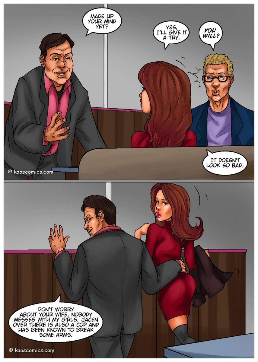 Recession Blues – Wife Forced To Strip [KAOS Comics] 1 . Recession Blues - Wife Forced To Strip - Chapter 1 [KAOS Comics] – page 6